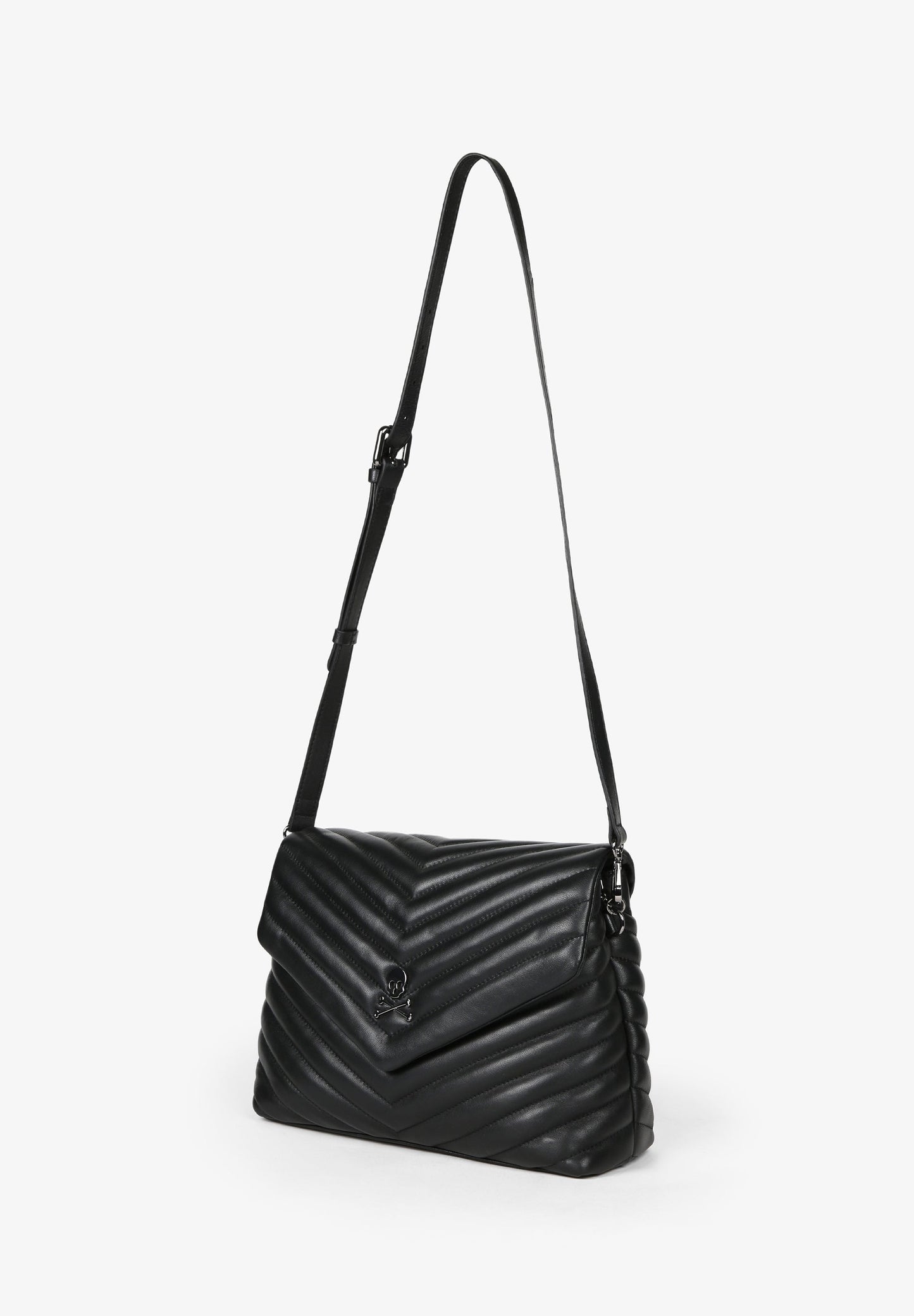 BOLSO PIEL BANDOLERA ACOLCHADO