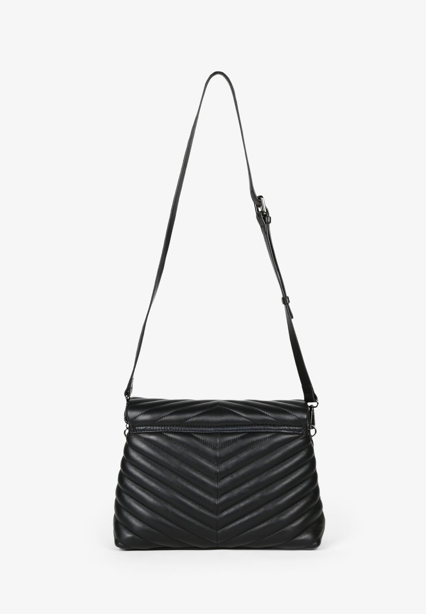 BOLSO PIEL BANDOLERA ACOLCHADO