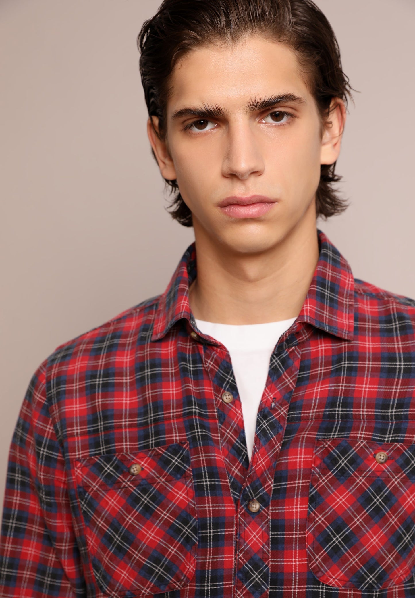 CAMISA CUADROS BOLSILLOS