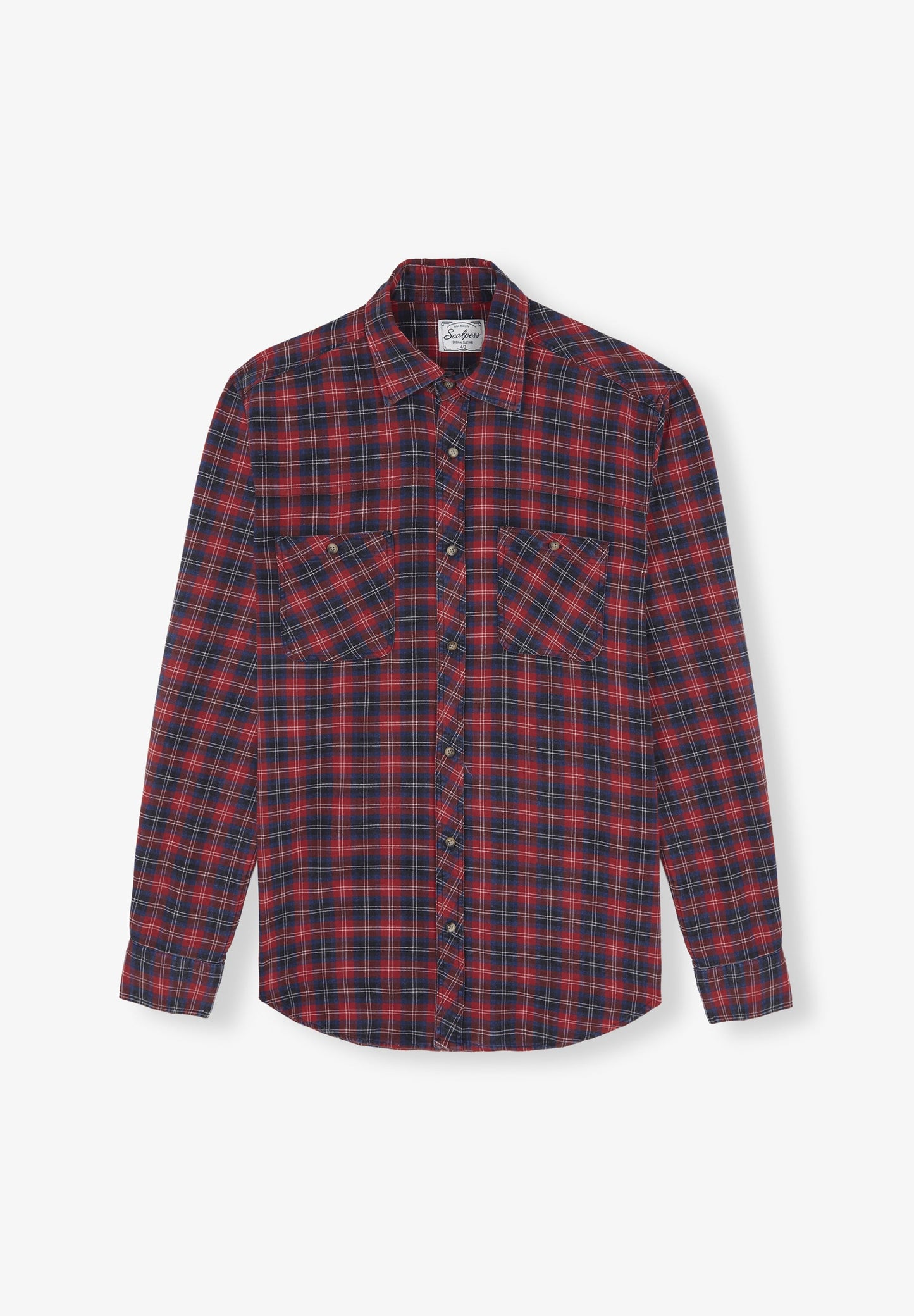 CAMISA CUADROS BOLSILLOS