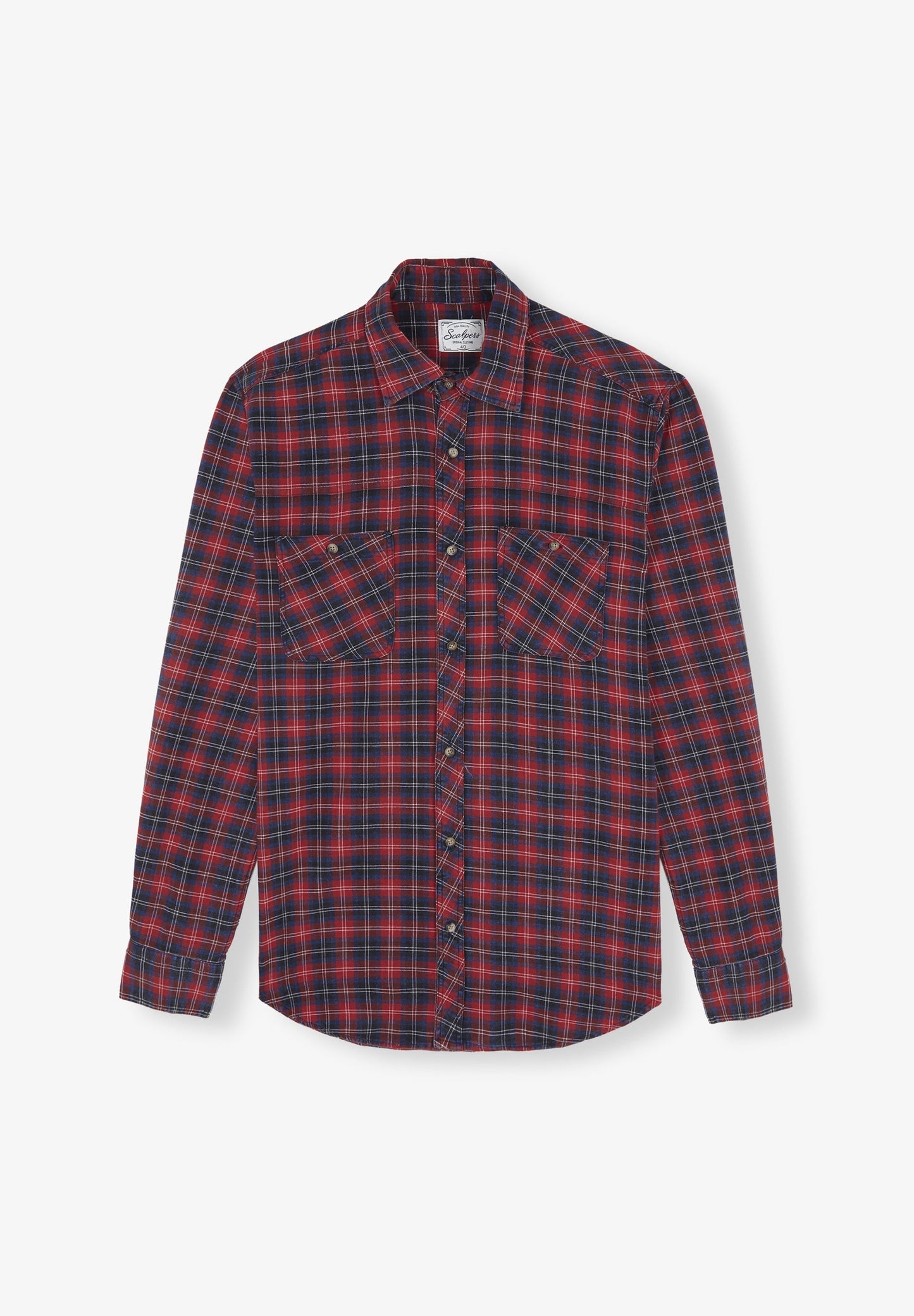 CAMISA CUADROS BOLSILLOS