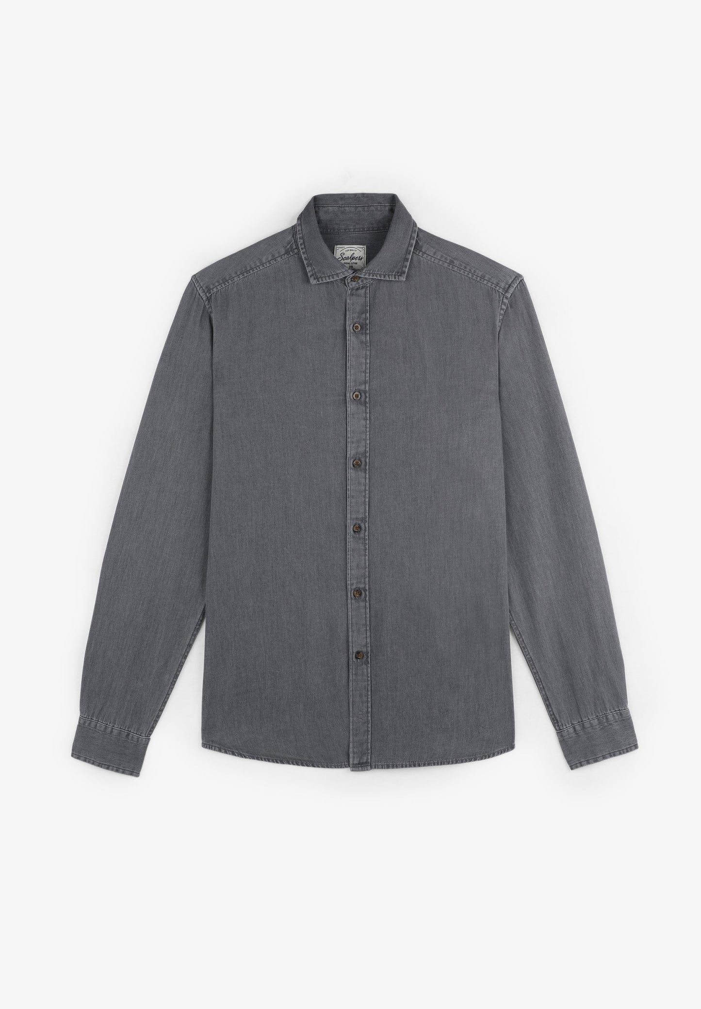 CAMISA DENIM LAVADA