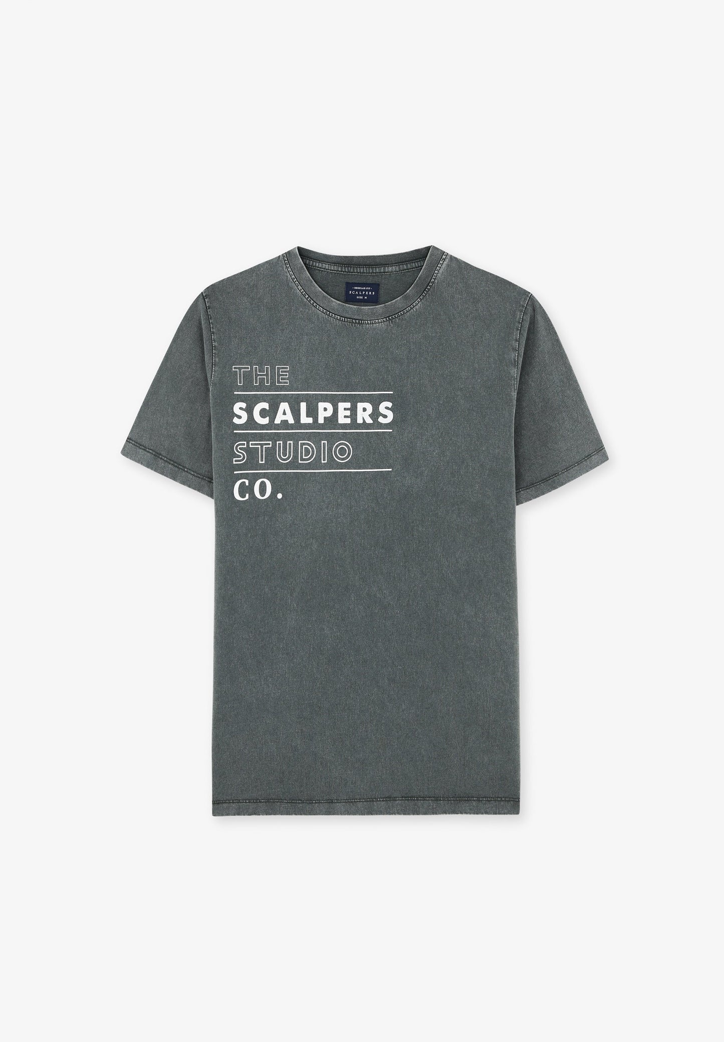 CAMISETA LAVADA SCALPERS STUDIO