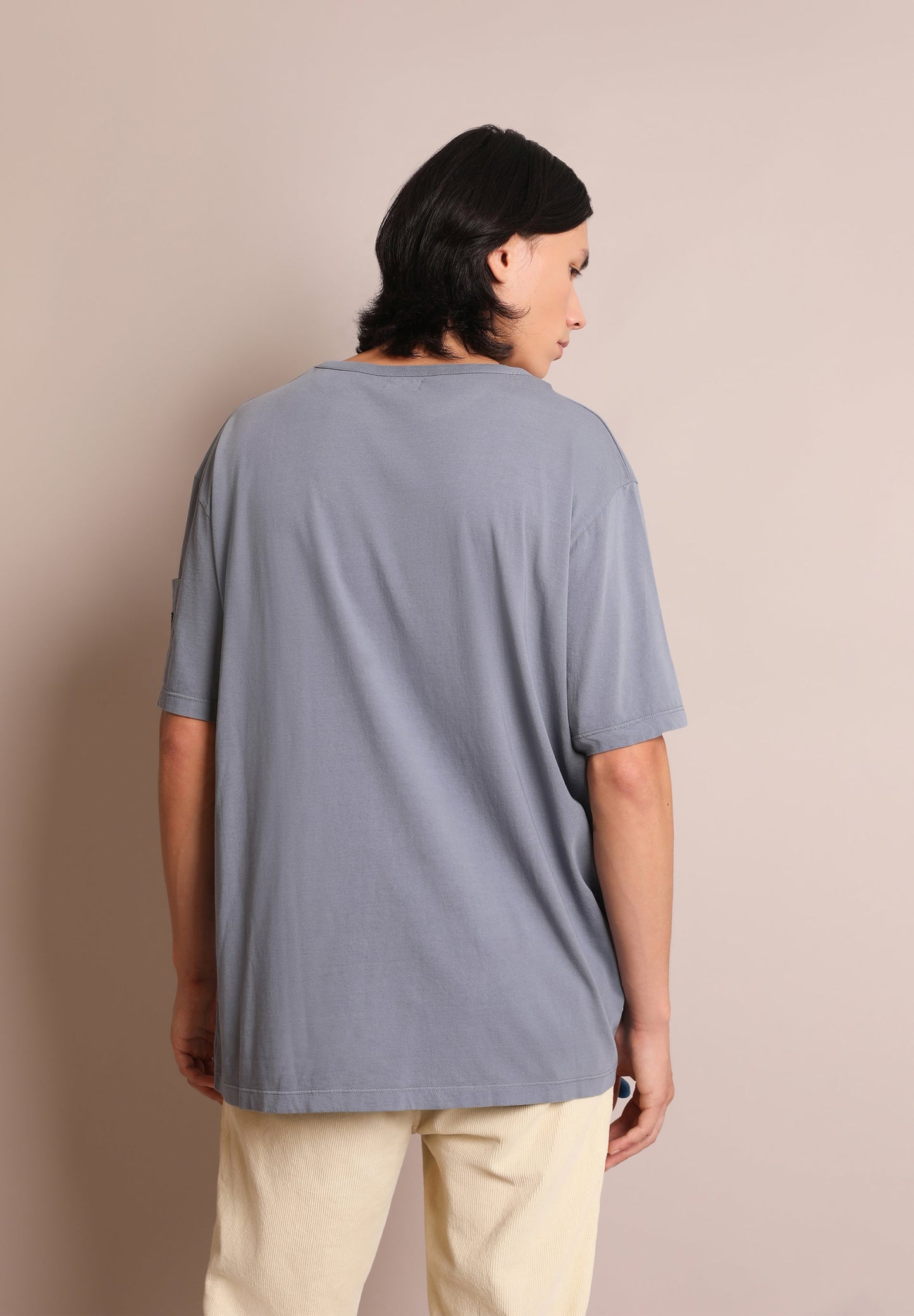 CAMISETA OVERSIZE BOLSILLO