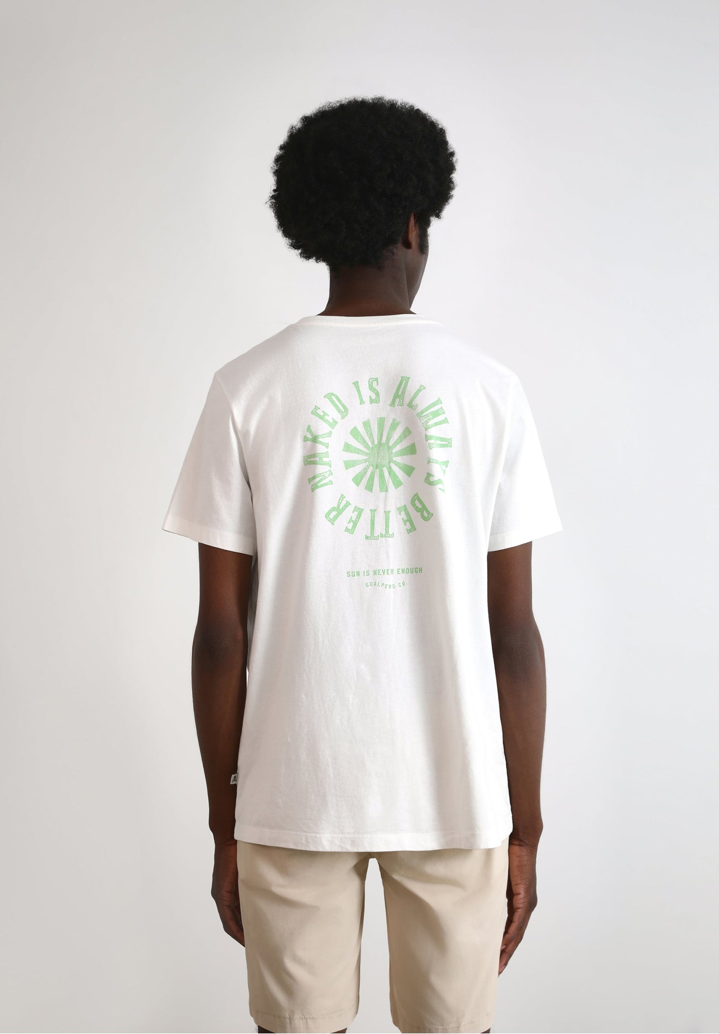 CAMISETA PRINT TRASERO CIRCULAR