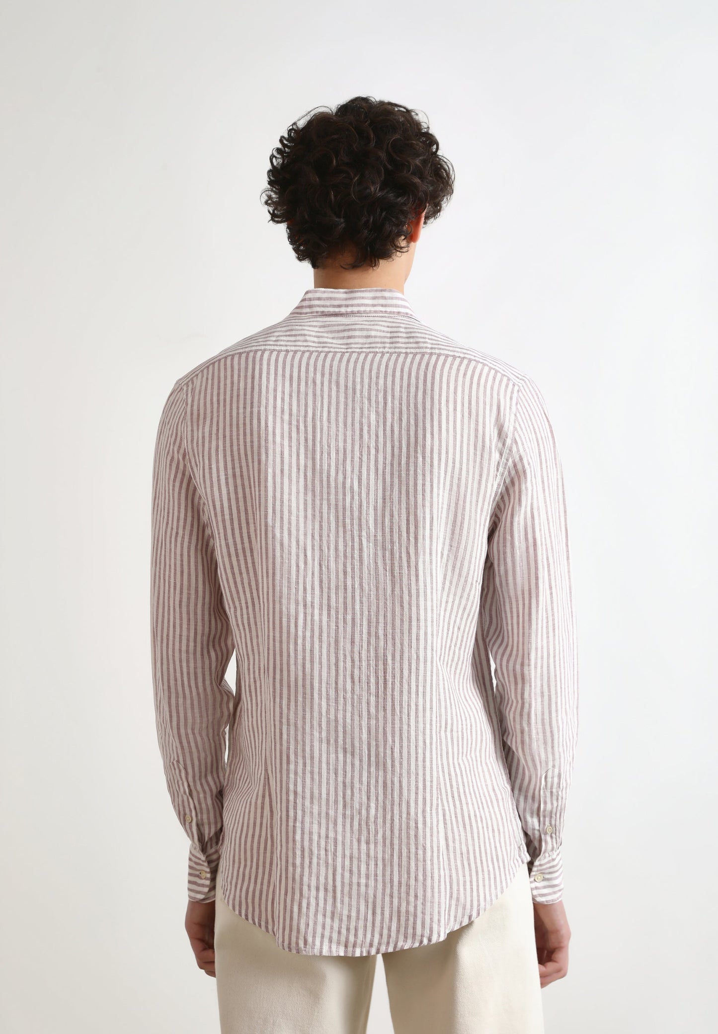 CAMISA LINO RAYAS
