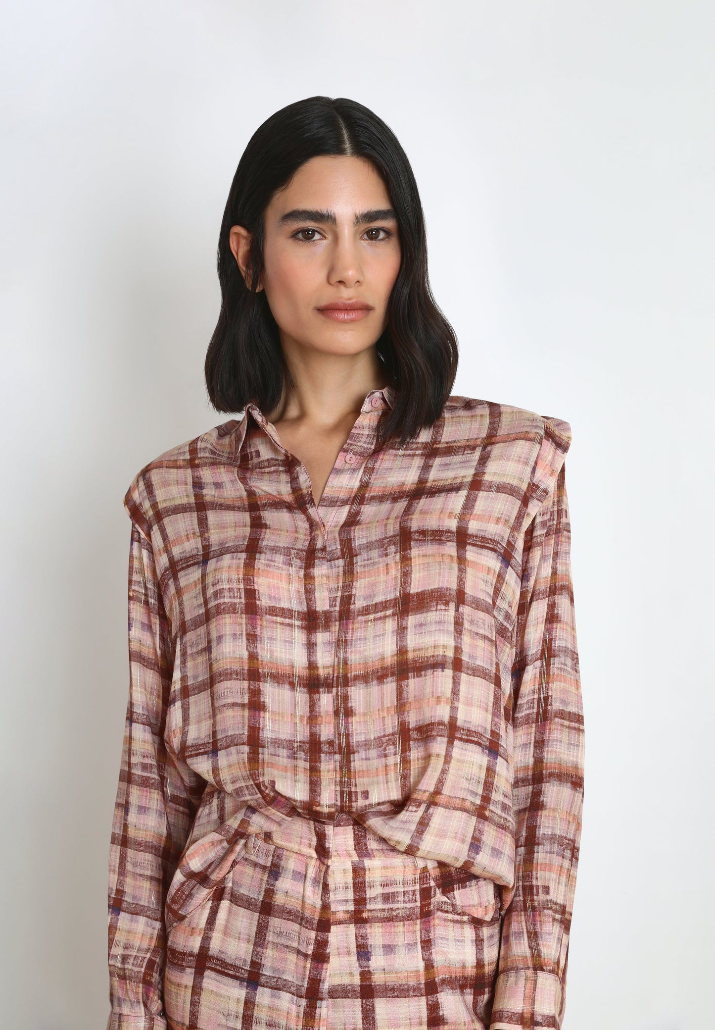 BLUSA CUADROS