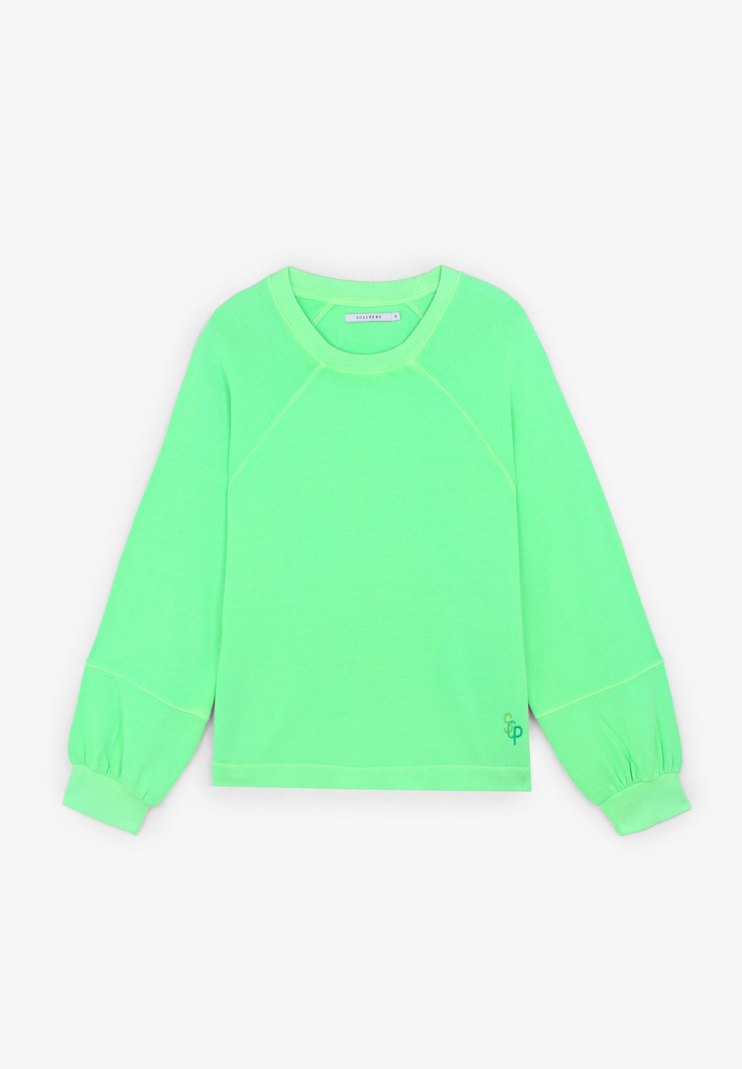 SUDADERA BORDADO MANGA RANGLAN
