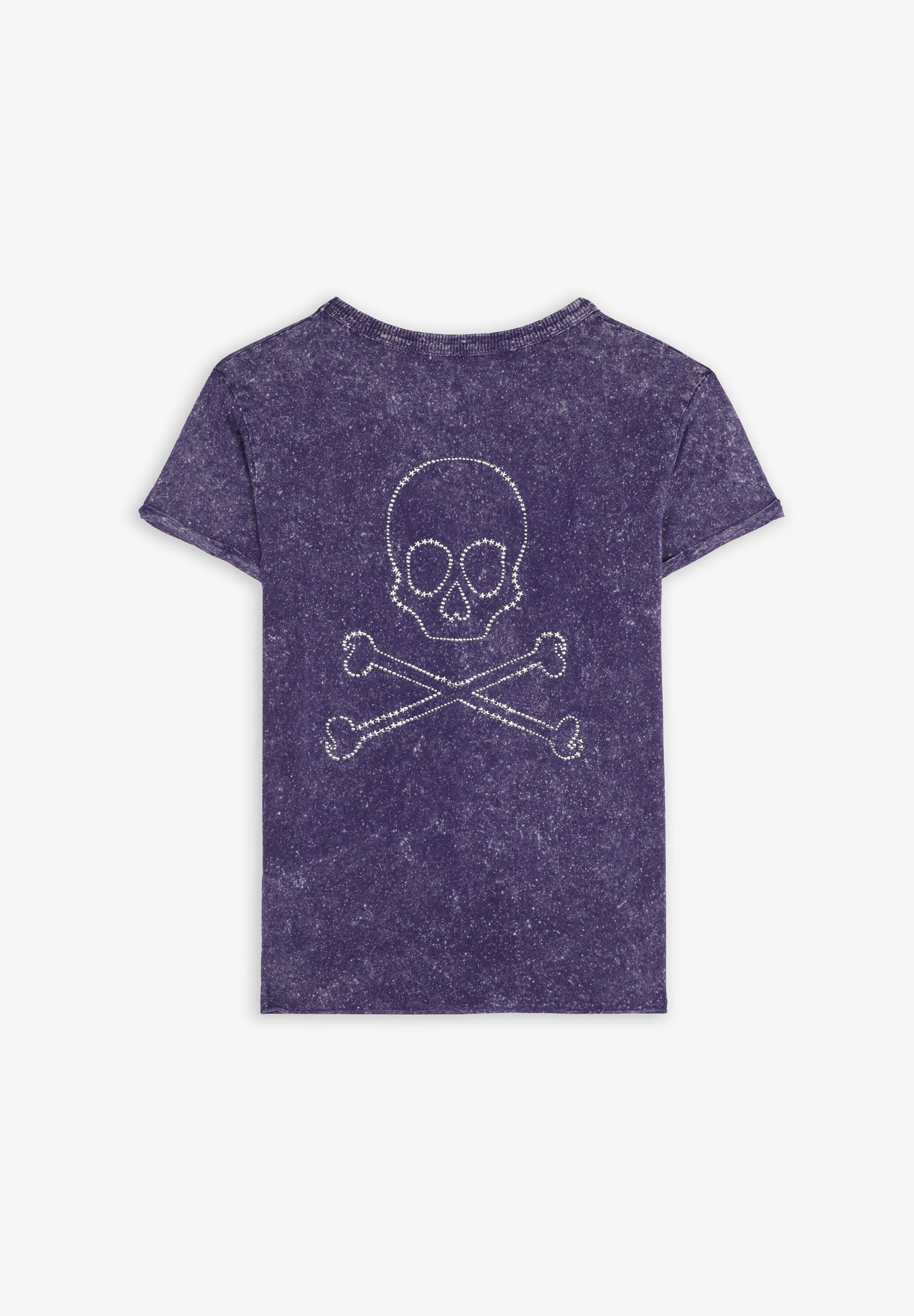 CAMISETA CALAVERA TRASERA GLITTER