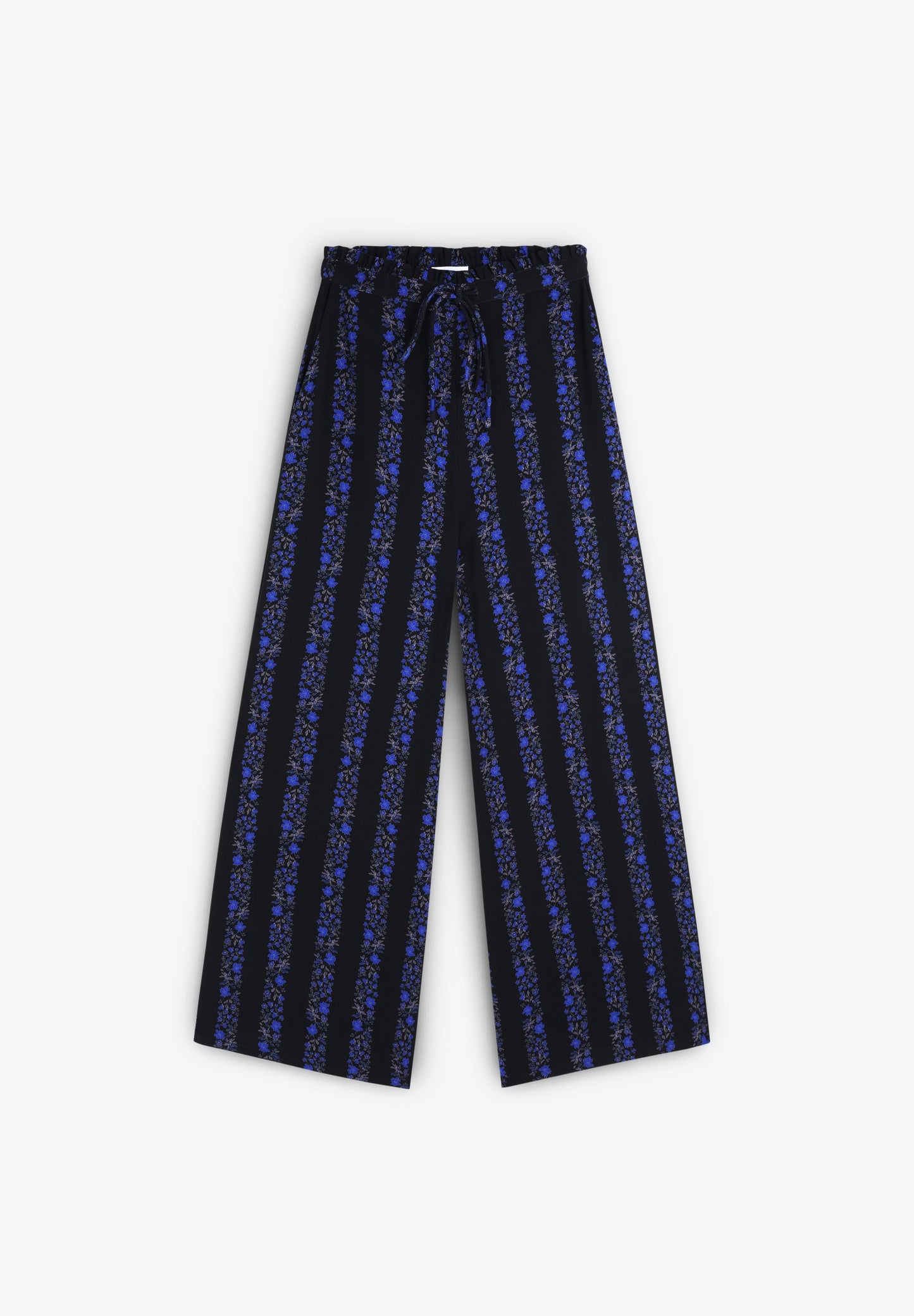 PANTALÓN PALAZZO RAYAS FLORES