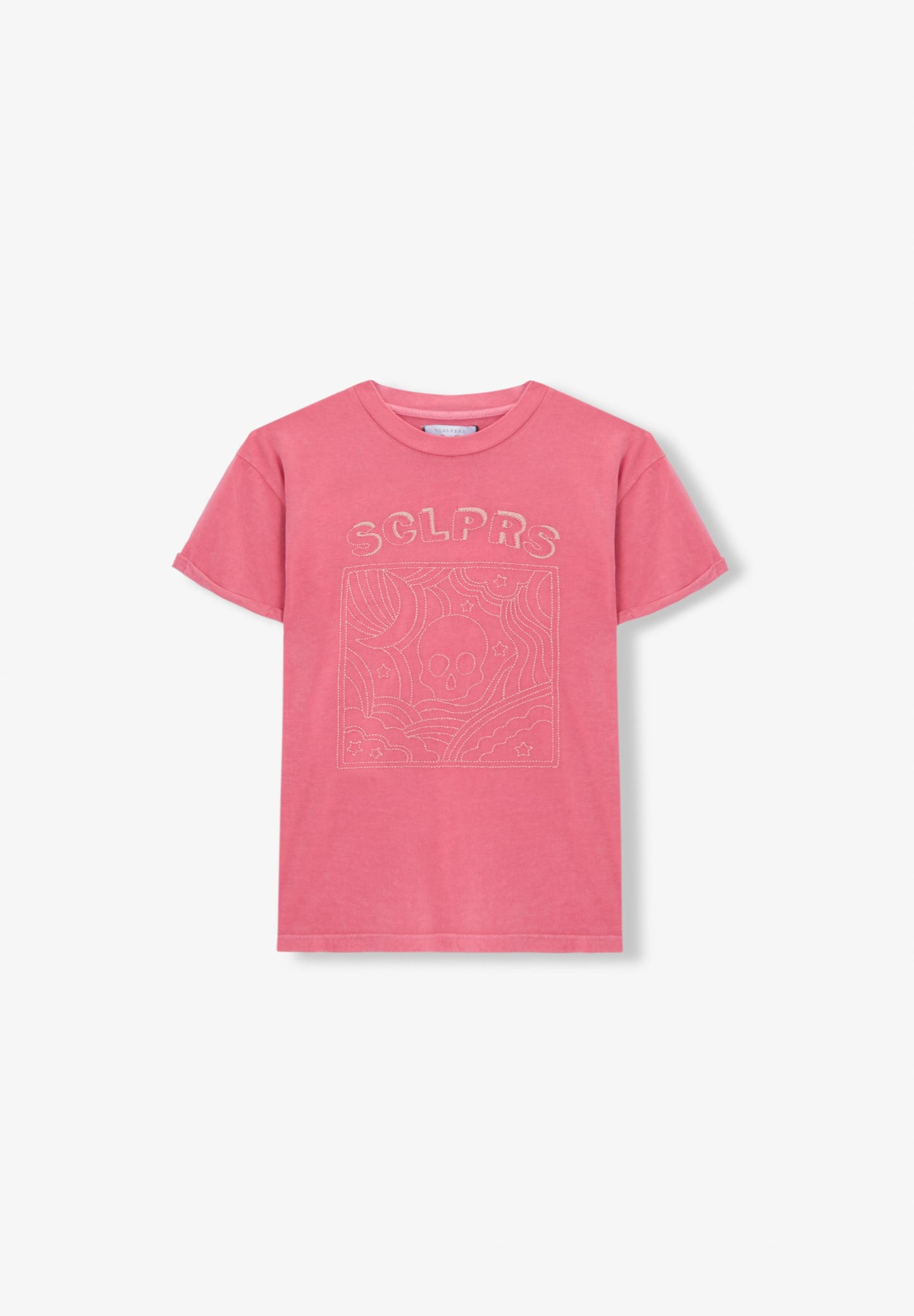 CAMISETA DIBUJO BORDADO