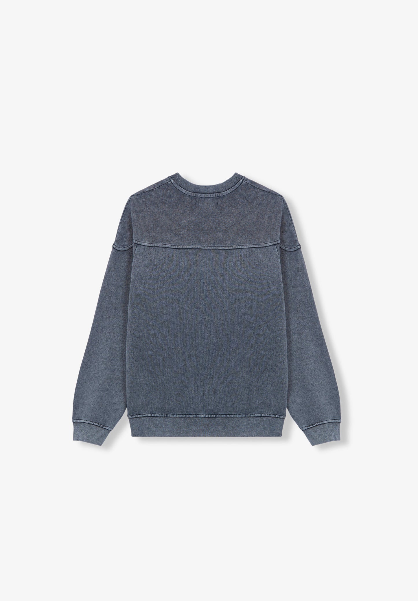 SUDADERA LAVADA LOGO BORDADO