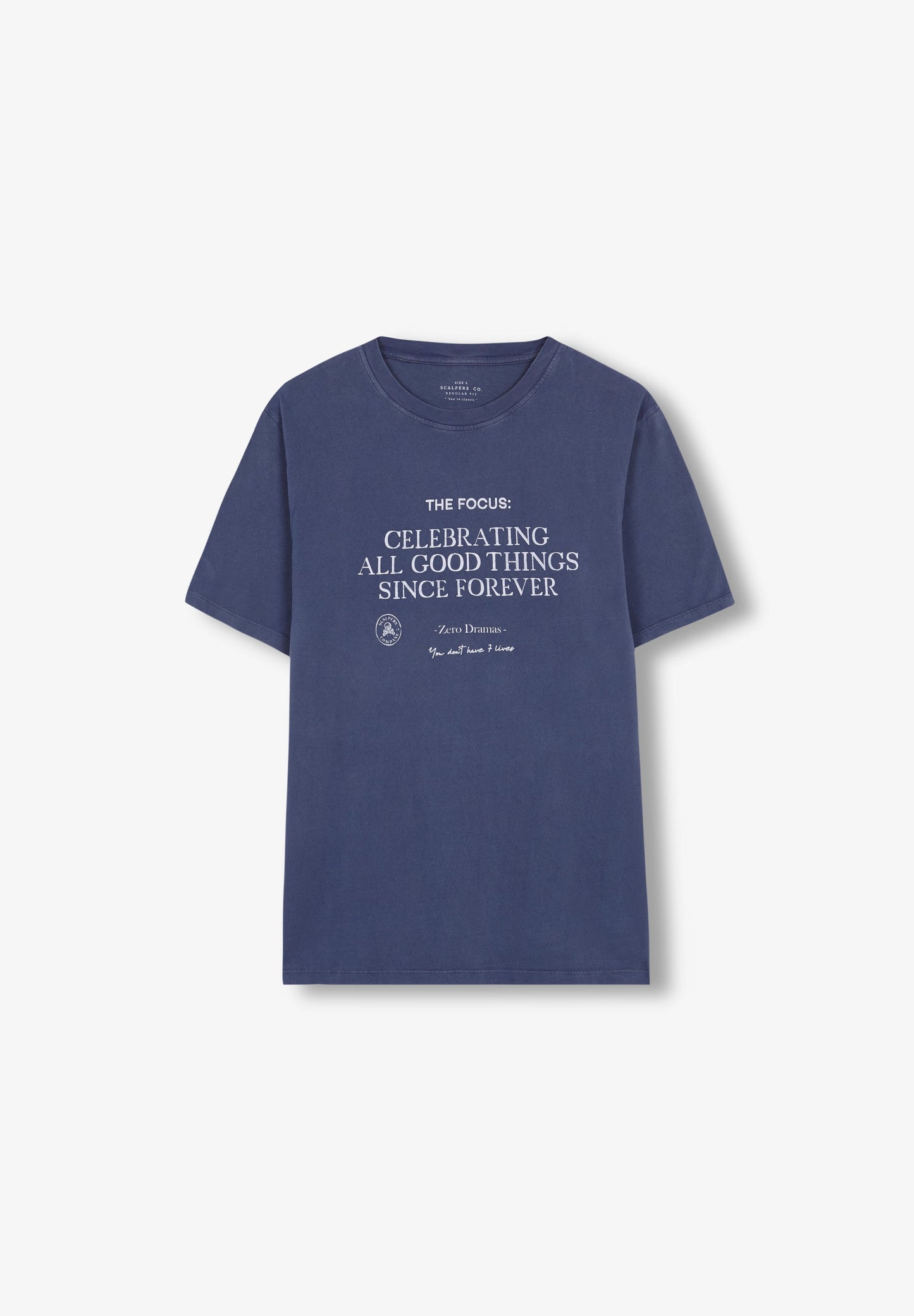 CAMISETA PRINT FRONTAL TEXTO