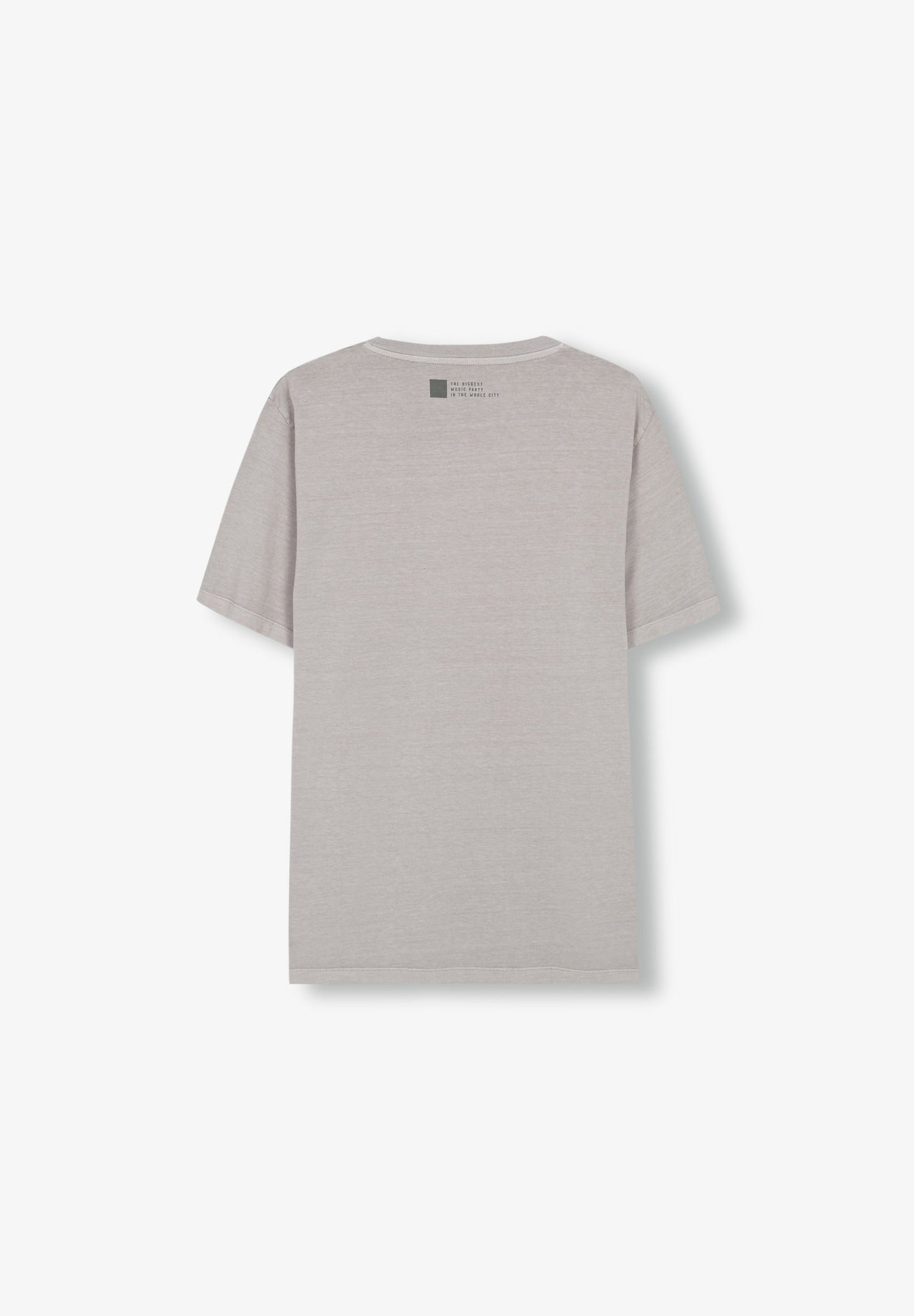 CAMISETA LAVADA PRINT FRONTAL FESTIVAL