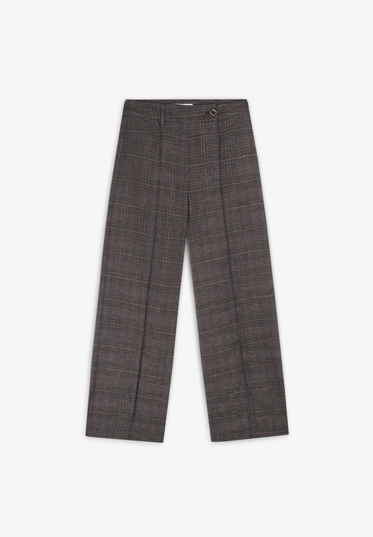 PANTALÓN CUADROS PERNERA CRUZADA