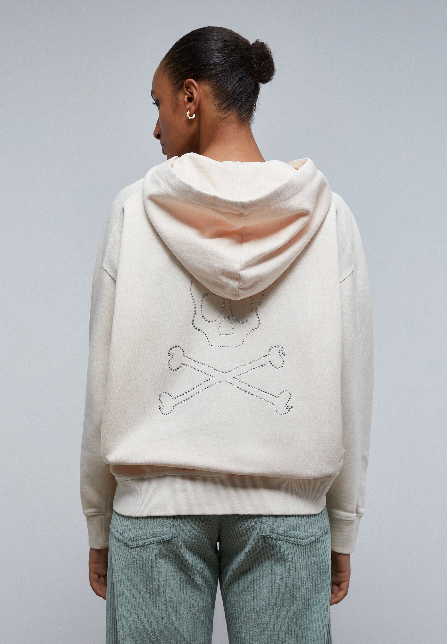 SUDADERA CAPUCHA CALAVERA