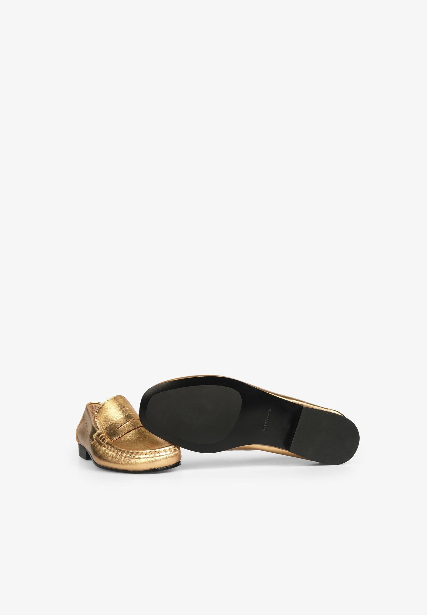 MOCASÍN PIEL METALIZADOS