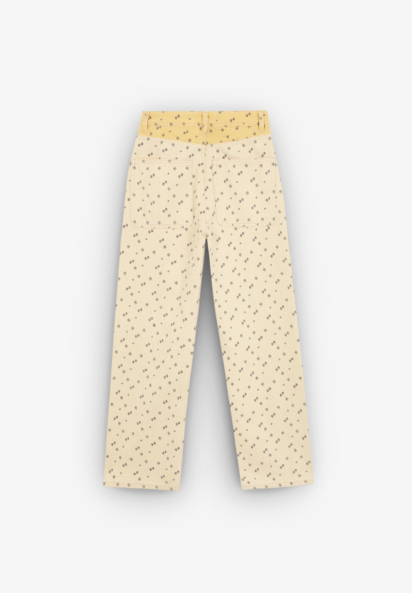 JEANS RECTOS MOTIVOS ÉTNICOS