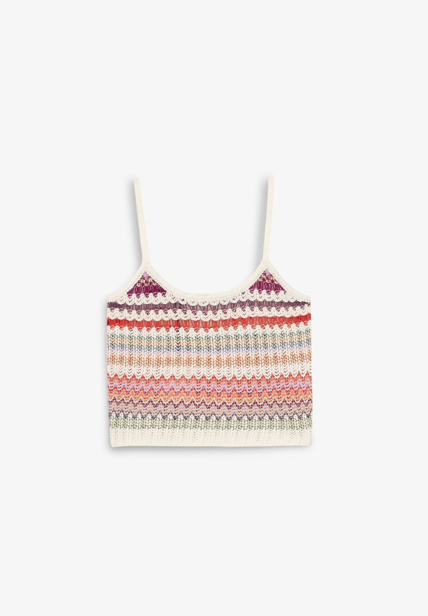 TOP CROCHET MULTICOLOR