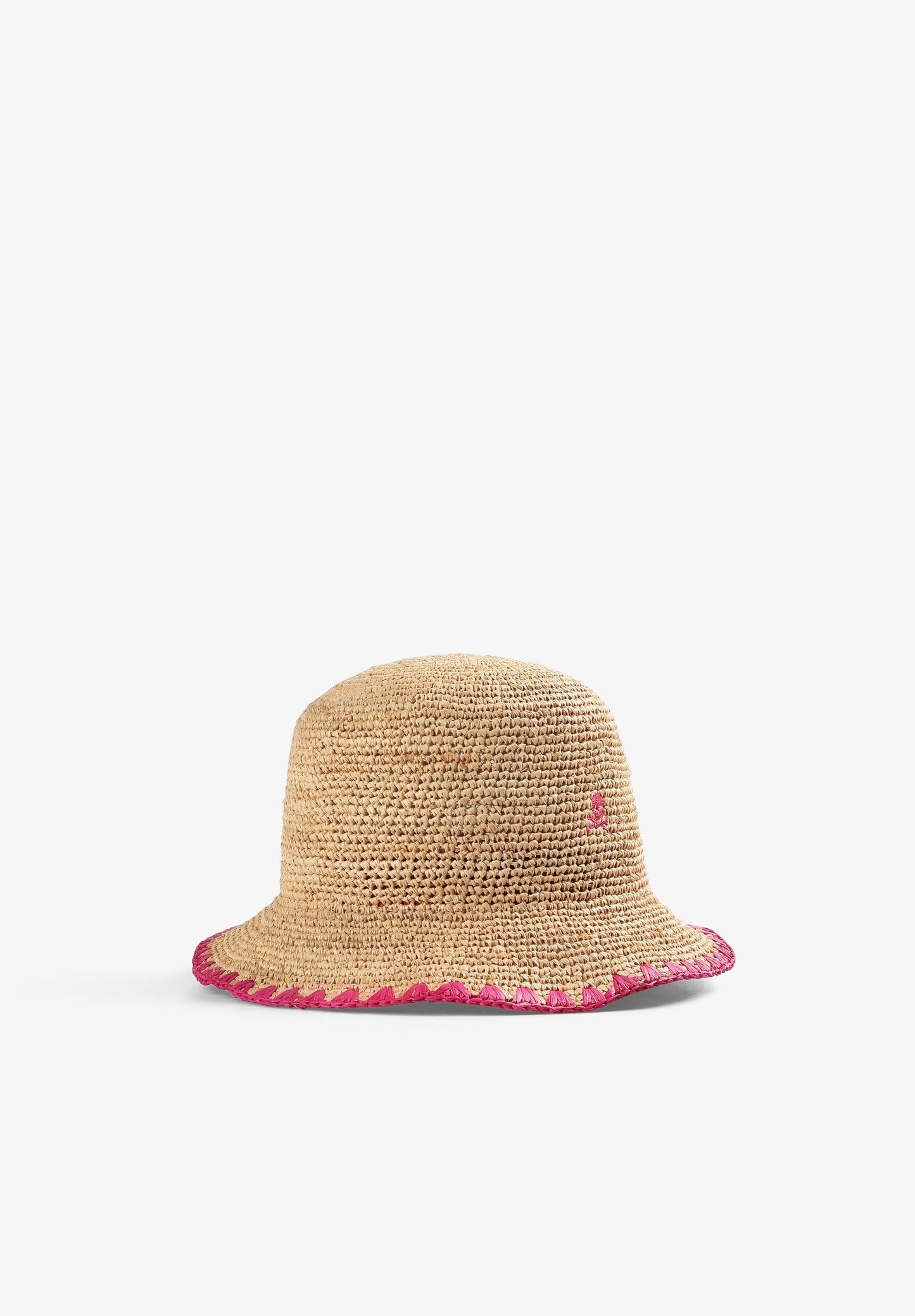 SOMBRERO RAFIA STITCHING CONTRASTE