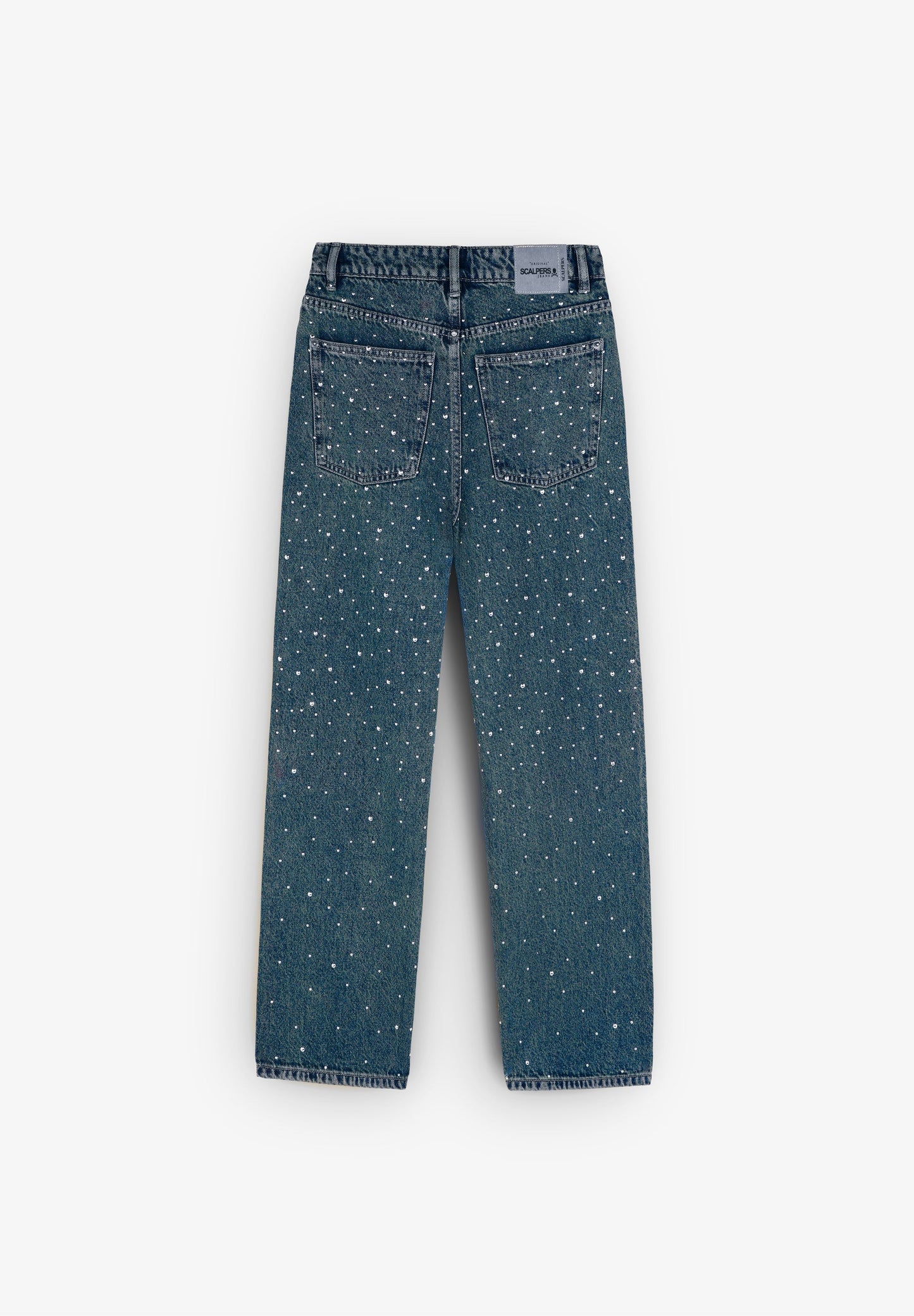 JEANS RECTOS TACHAS