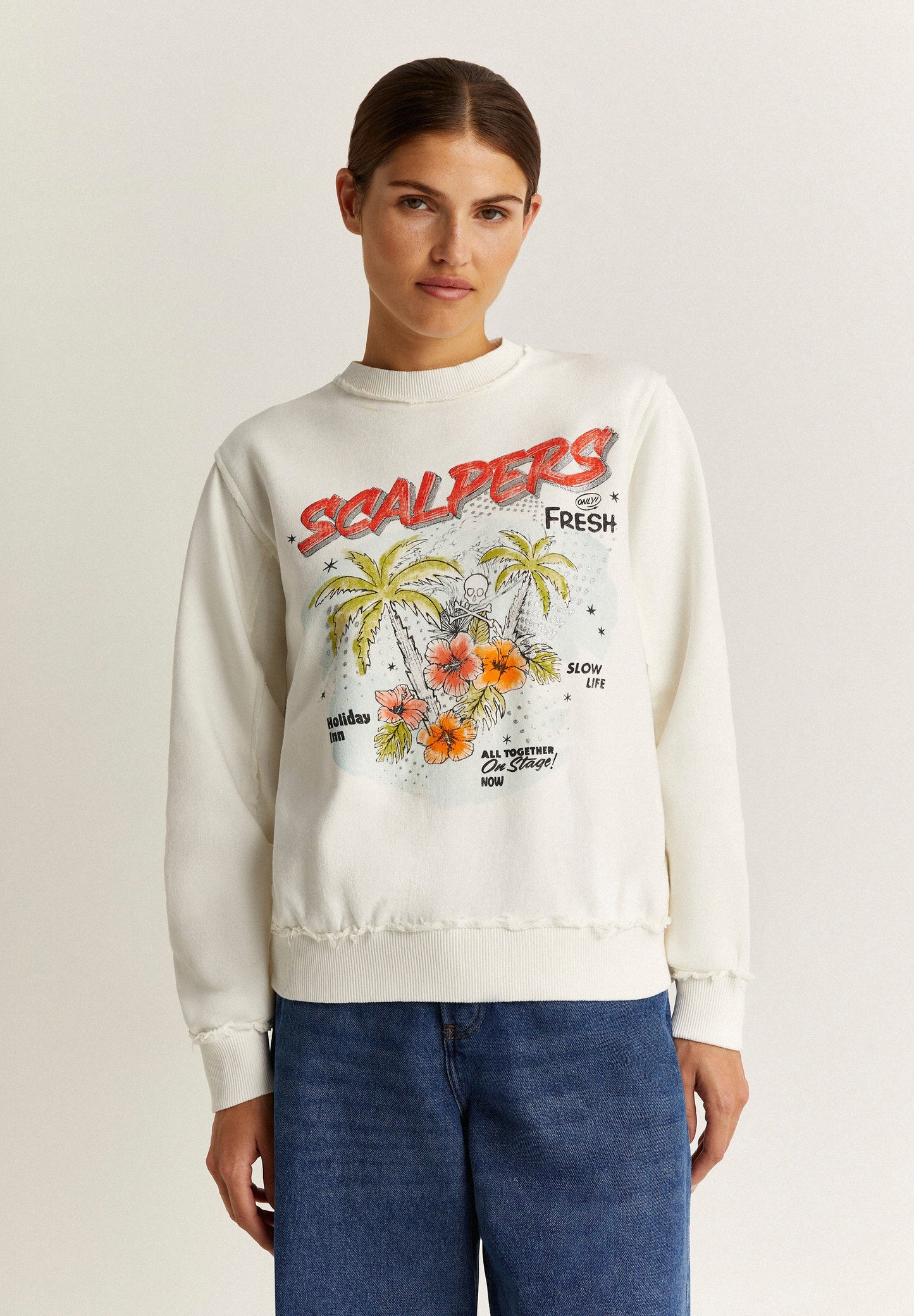 SUDADERA PRINT LOGO