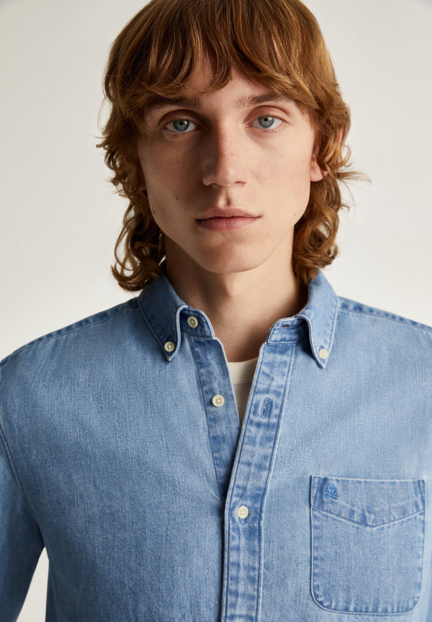 CAMISA DENIM BOLSILLO