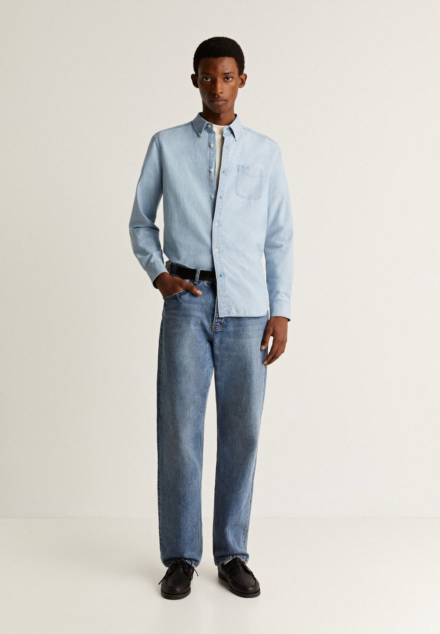 CAMISA DENIM BOLSILLO