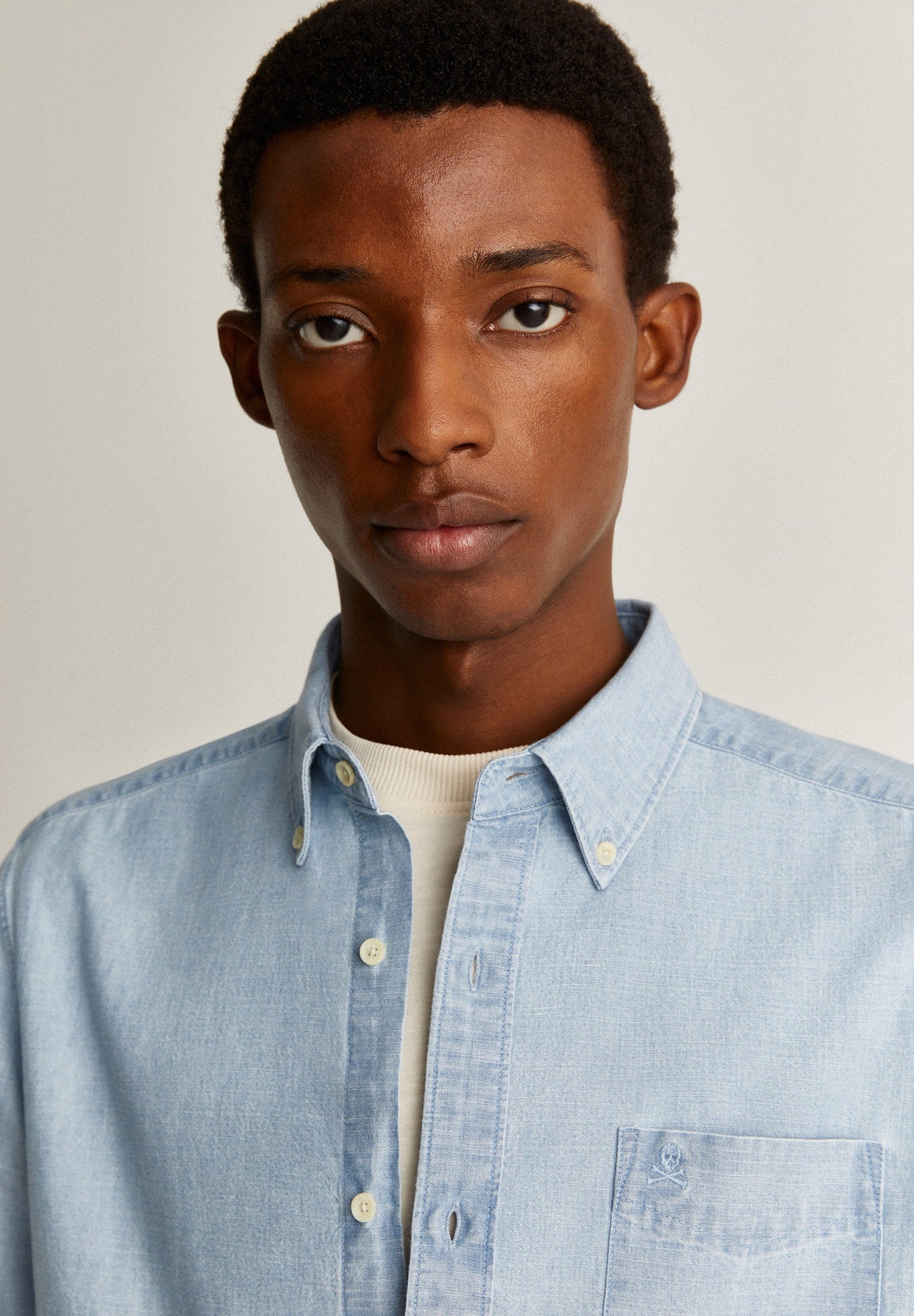 CAMISA DENIM BOLSILLO