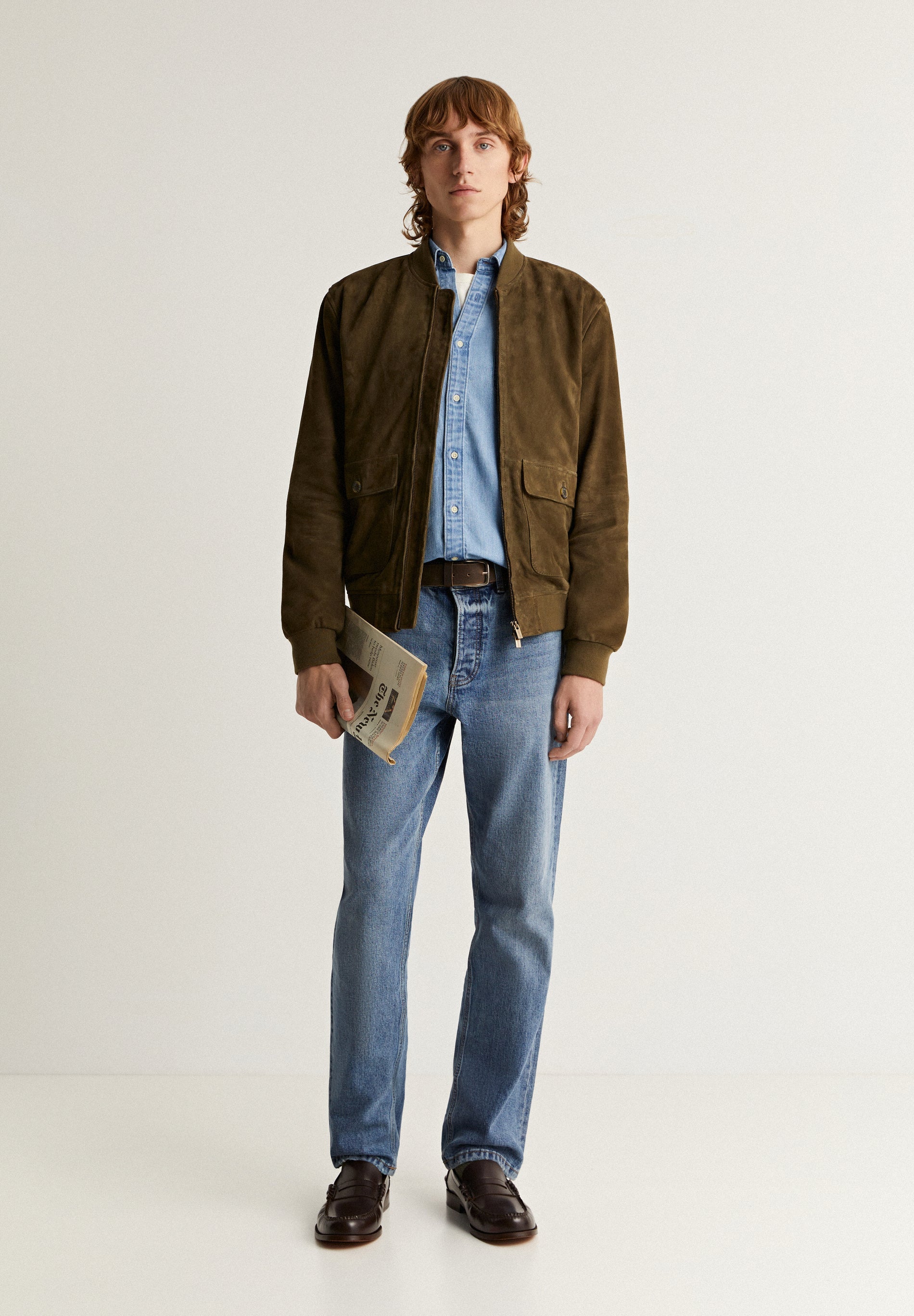 Bomber Scalpers Chaqueta Militar Chaqueta Caqui Con Diseño Militar