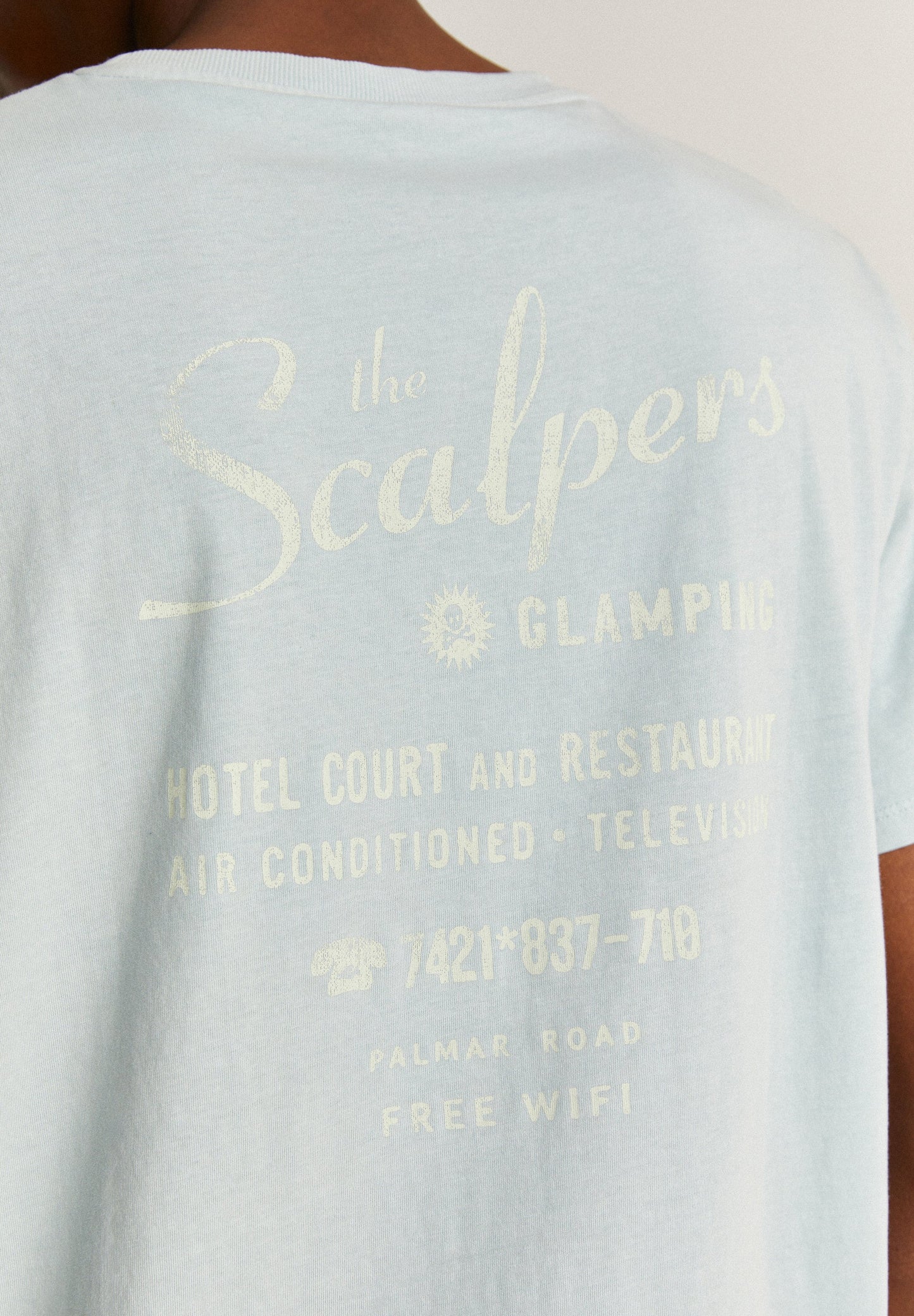 CAMISETA EFECTO LAVADO PRINT