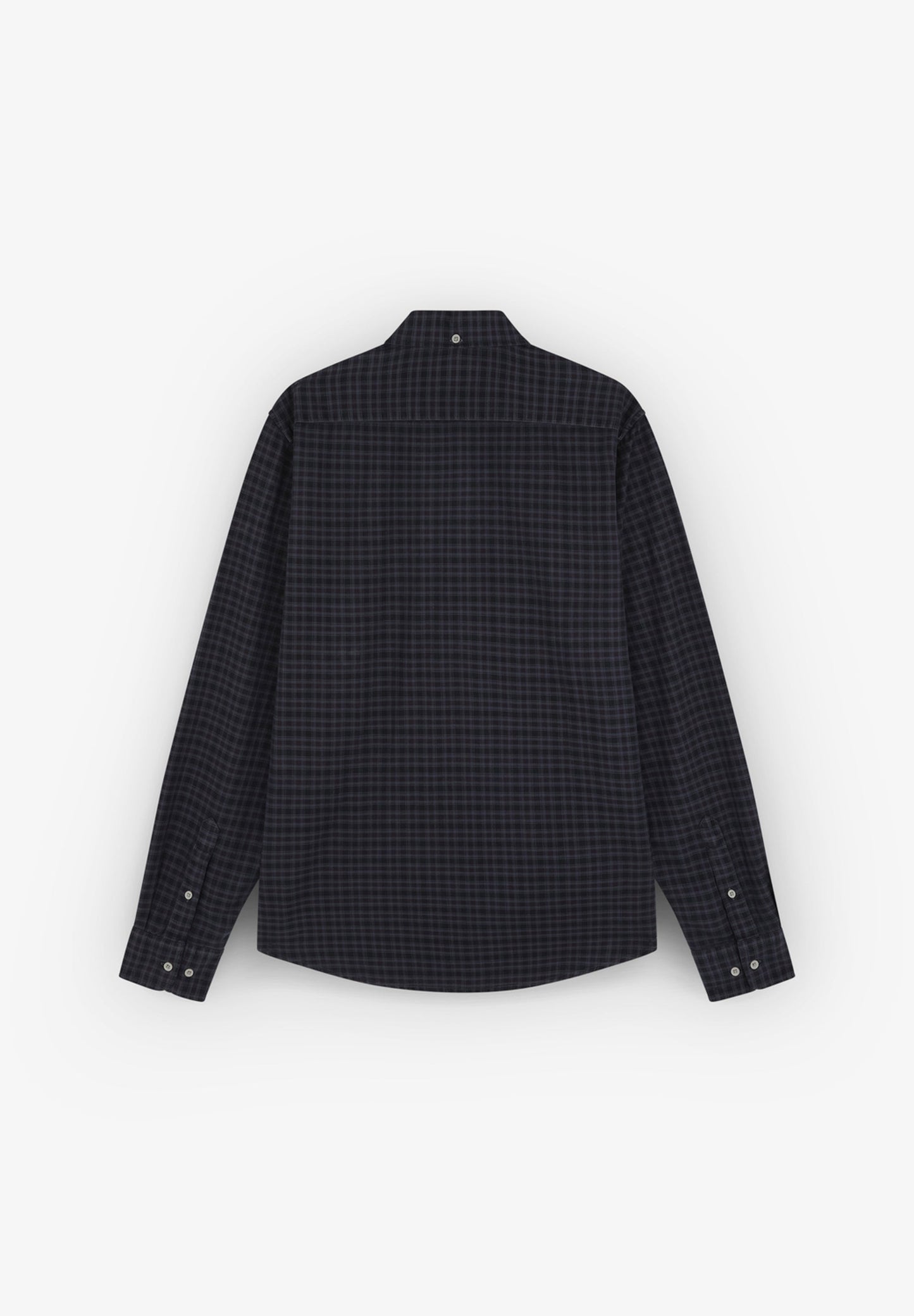 CAMISA CUADROS CUELLO BOTONES