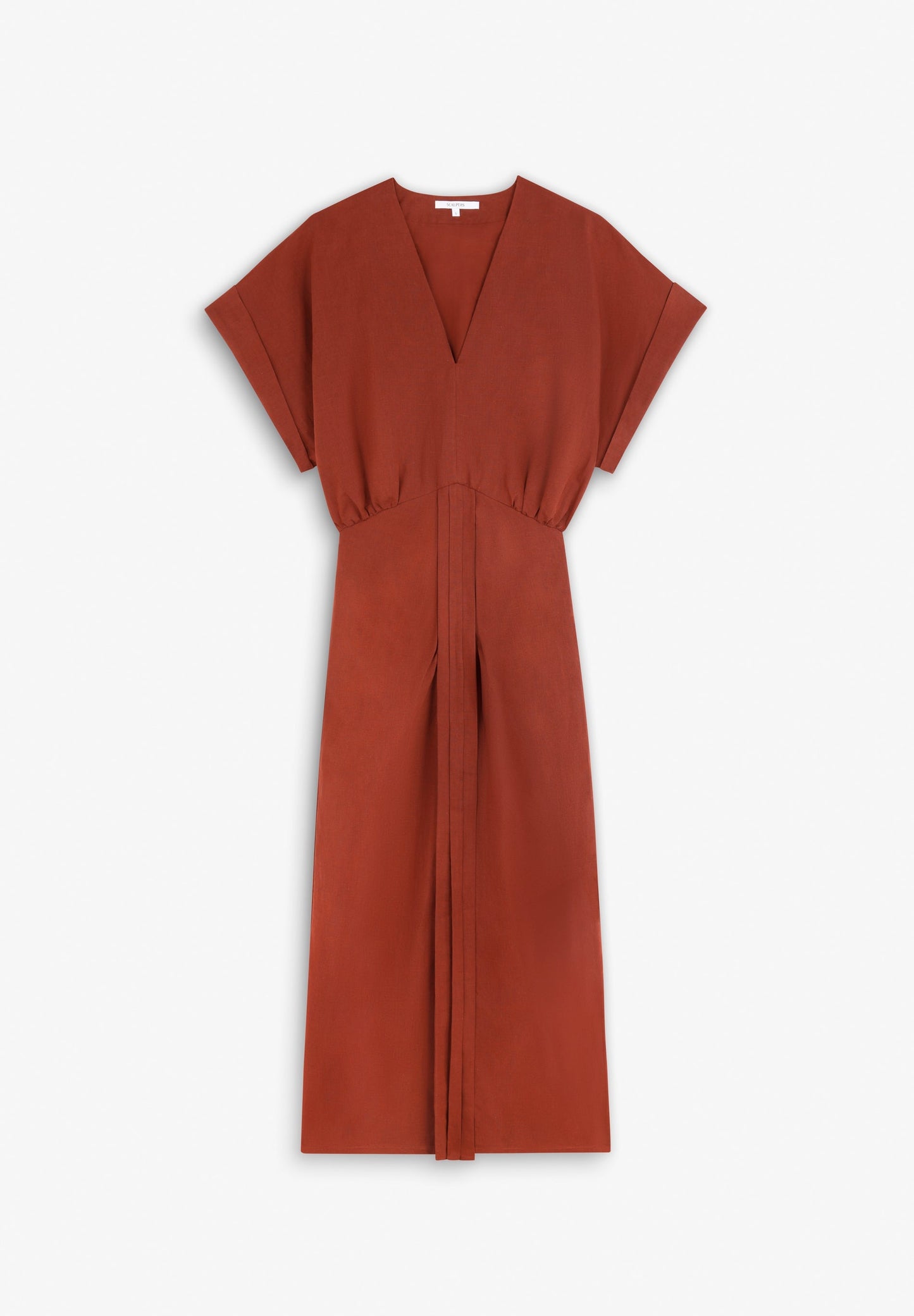VESTIDO LINO FRUNCES