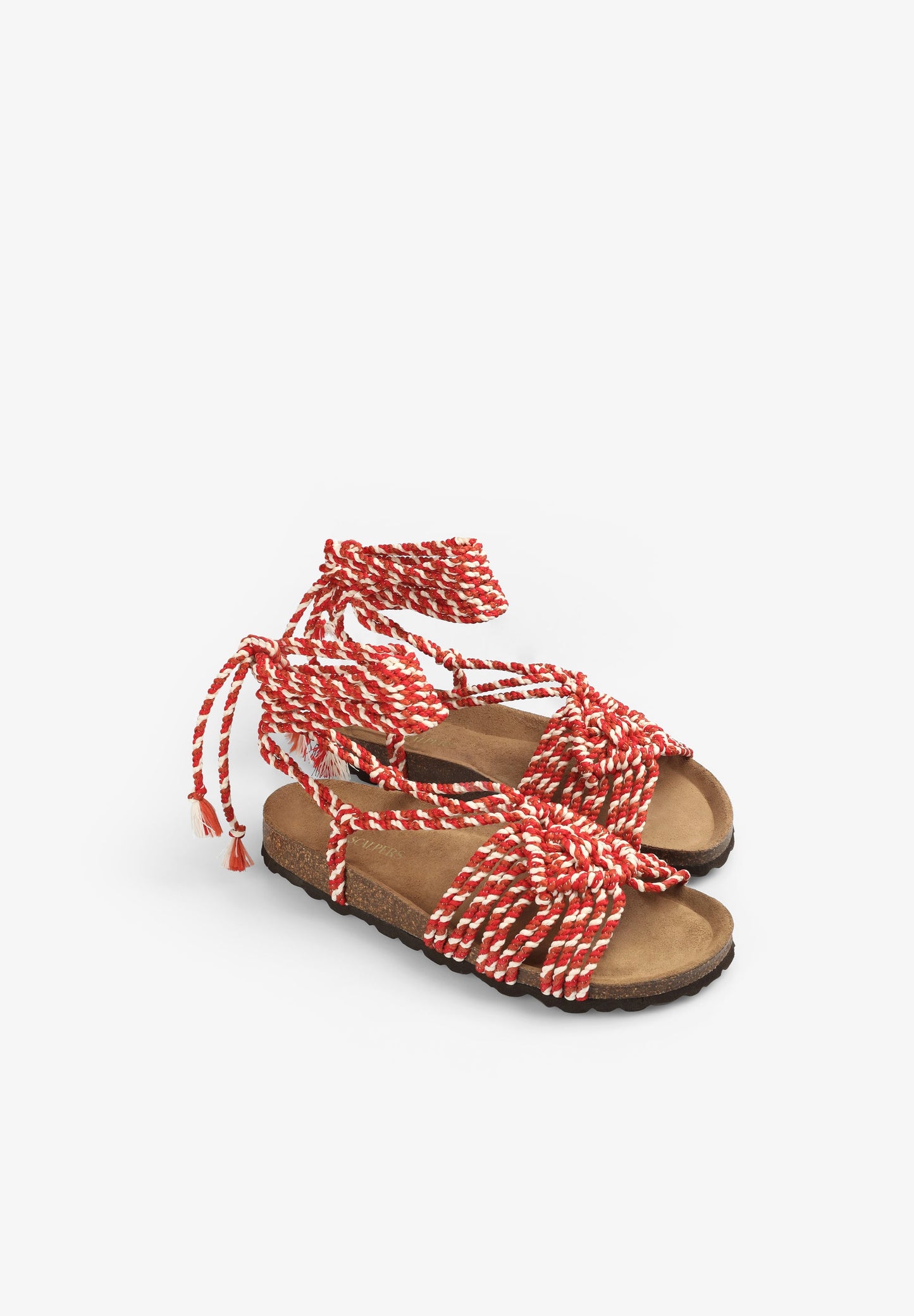 SANDALIAS PLANAS DETALLE CUERDAS