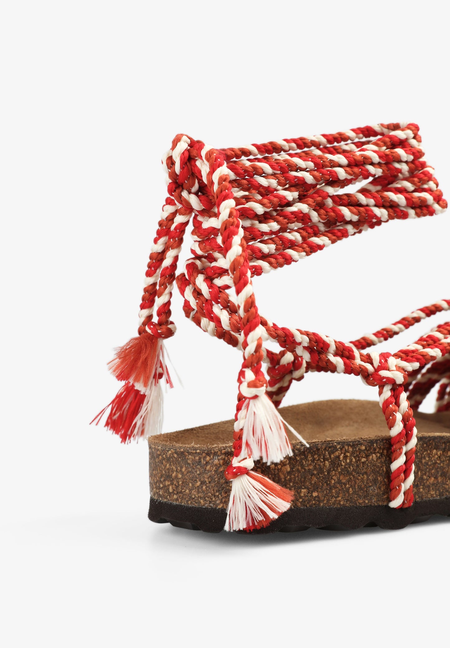 SANDALIAS PLANAS DETALLE CUERDAS