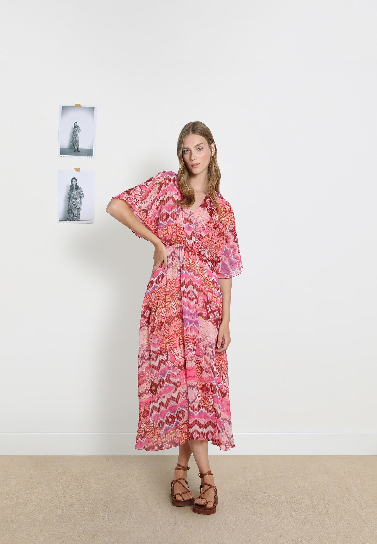 VESTIDO MIDI ÉTNICO