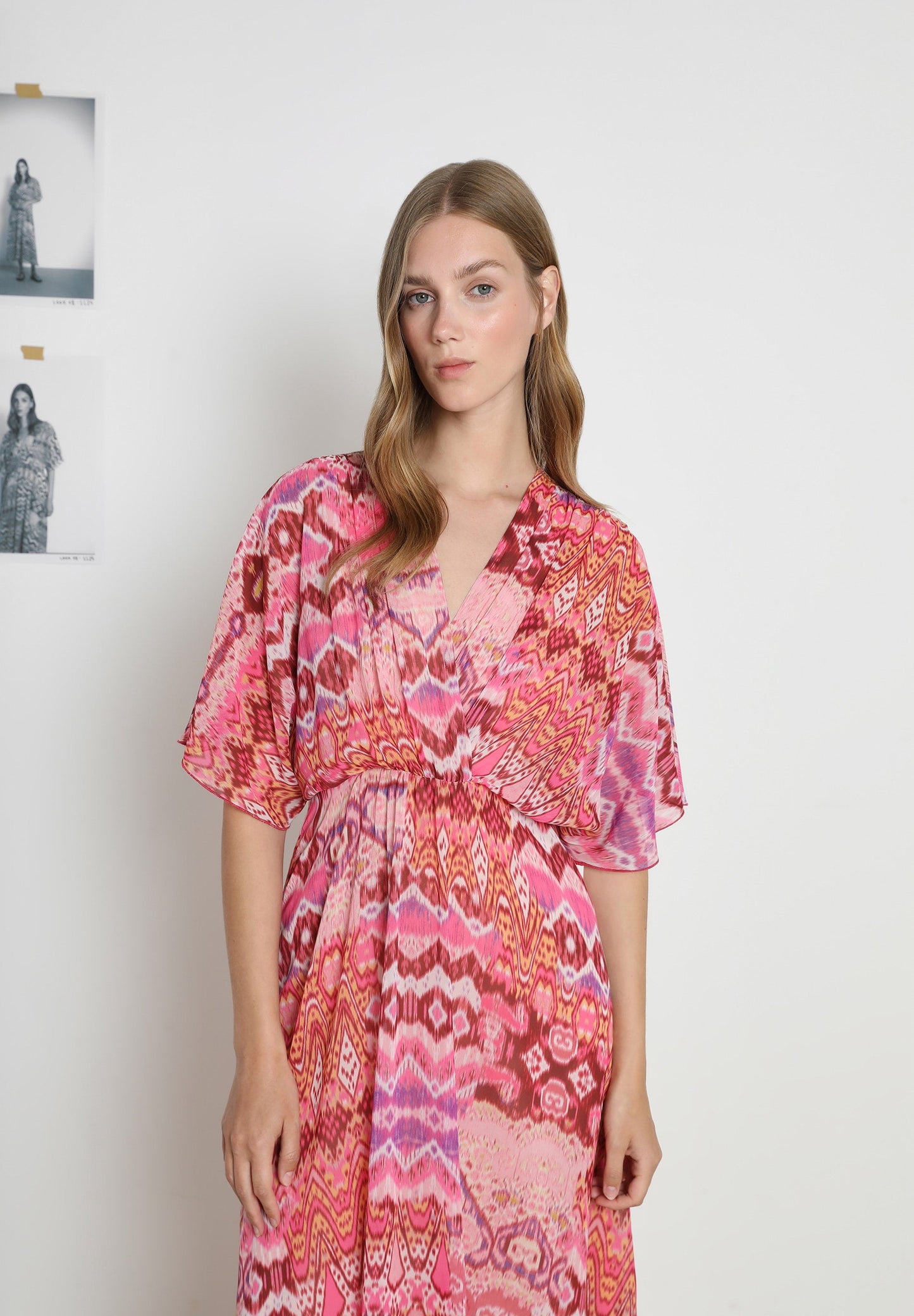 VESTIDO MIDI ÉTNICO