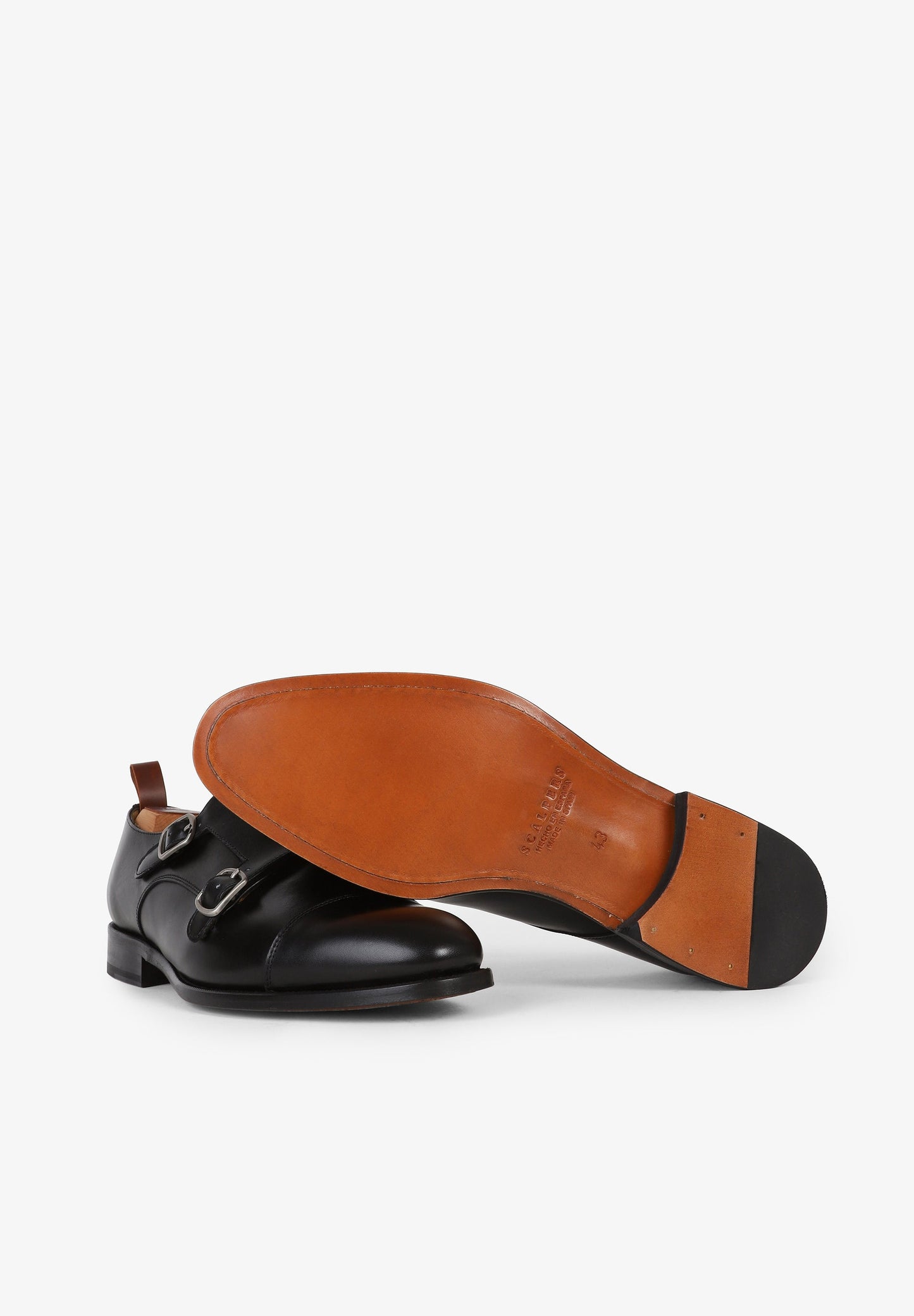 ZAPATOS DOUBLE MONK VESTIR PIEL