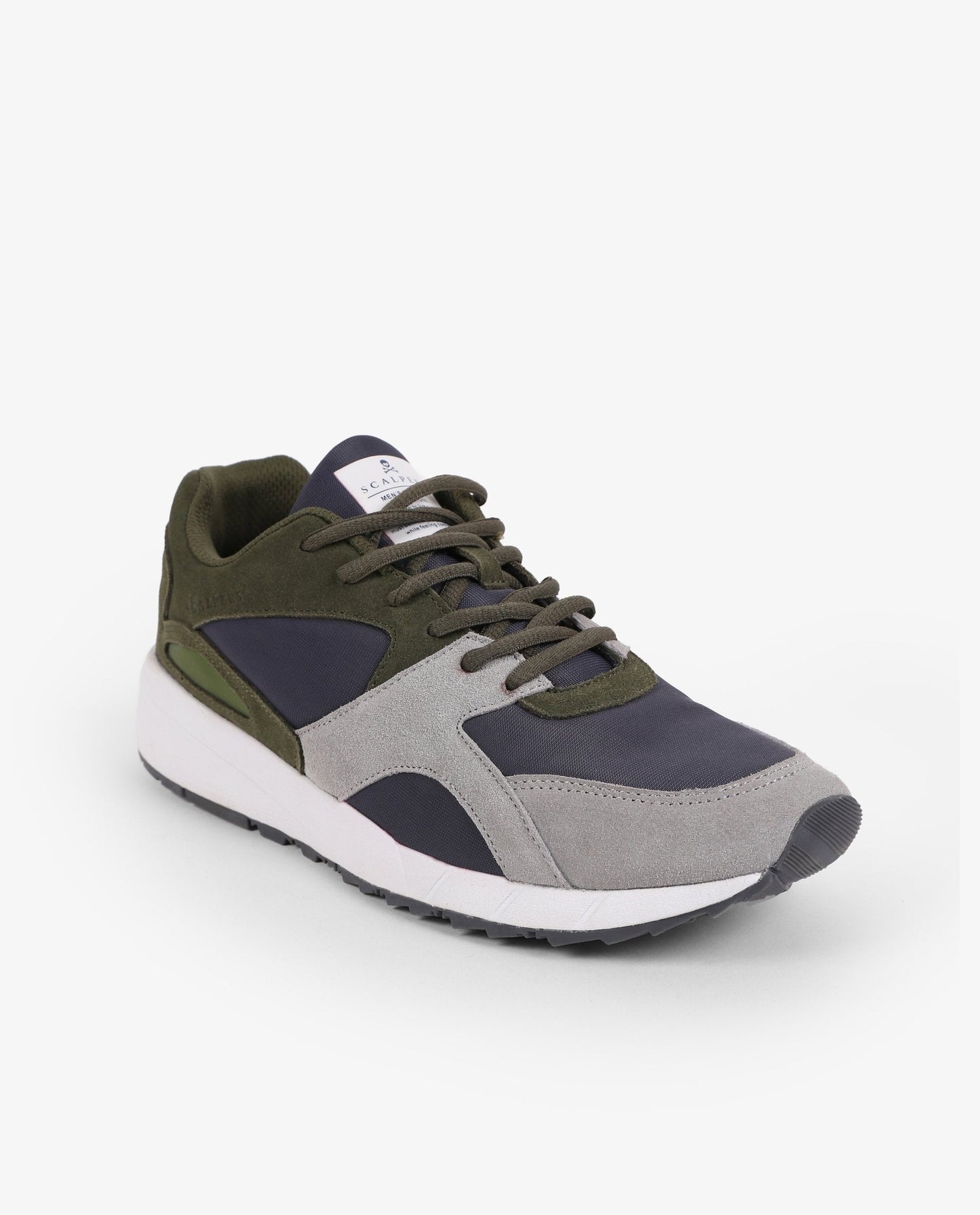 SNEAKERS COMBINADA SUELA ANCHA