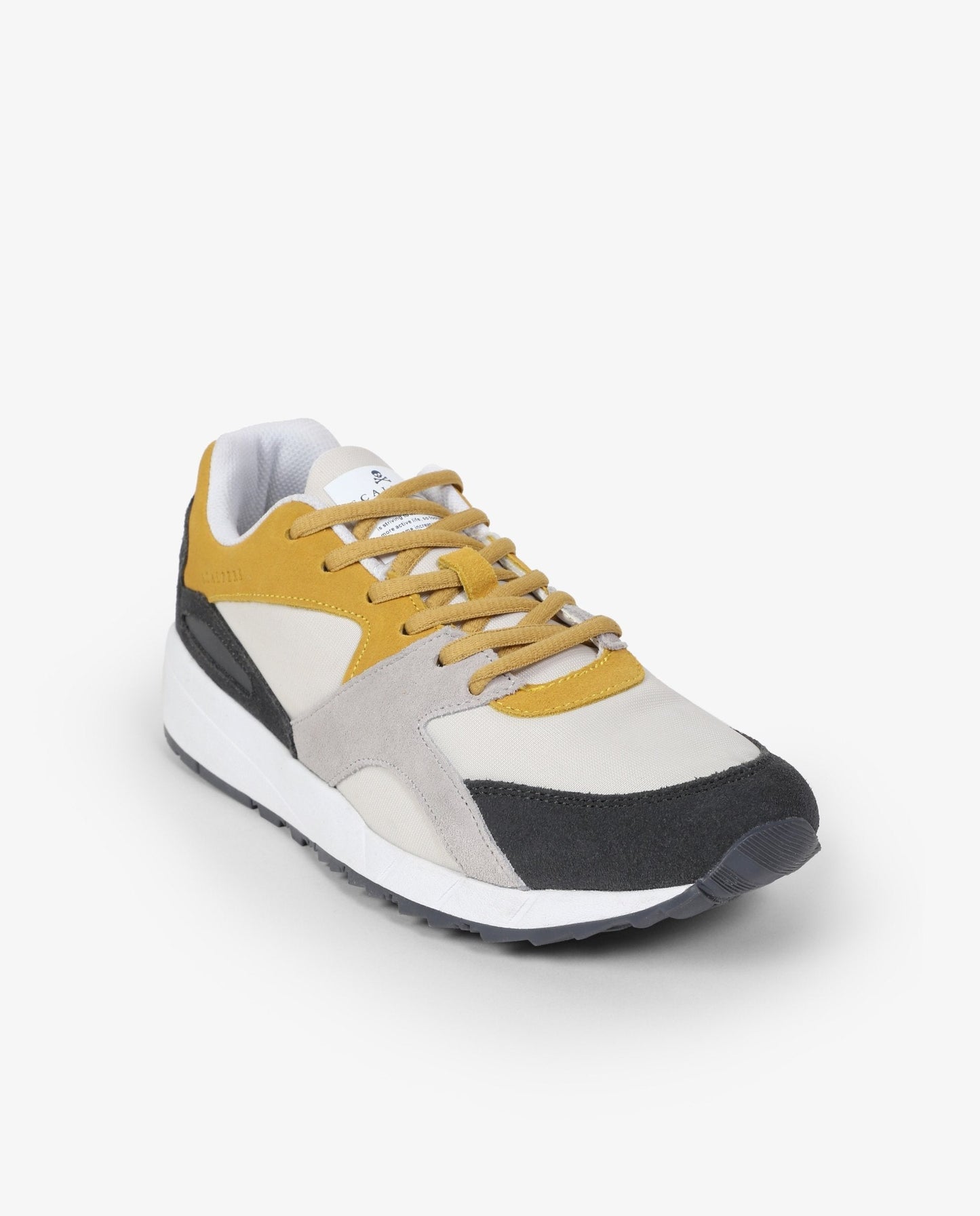 SNEAKERS COMBINADA SUELA ANCHA