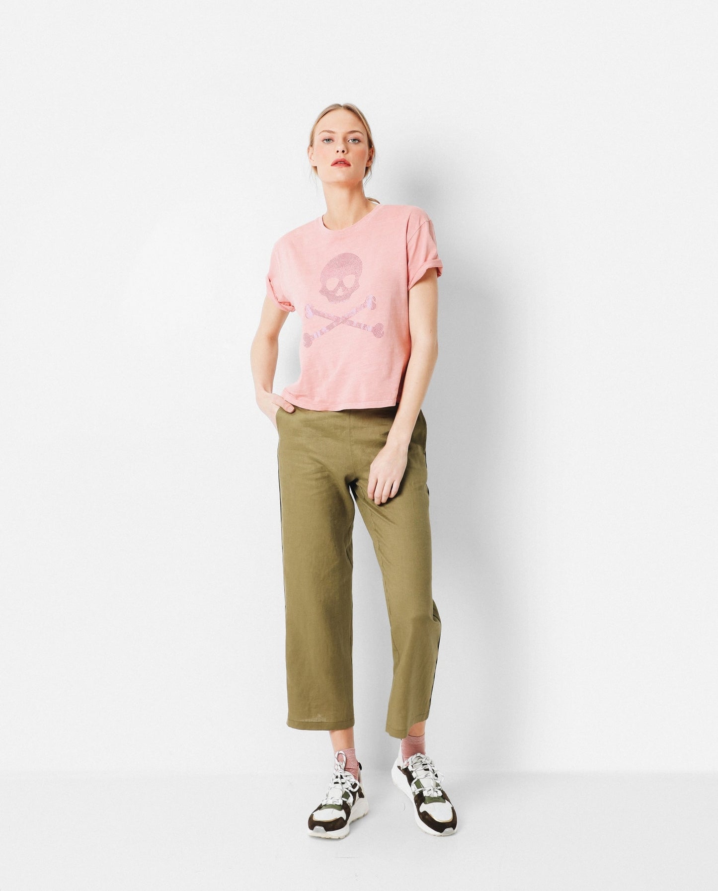 PANTALÓN CULOTTE LINO