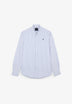 CAMISA OXFORD CALAVERA CONTRASTE