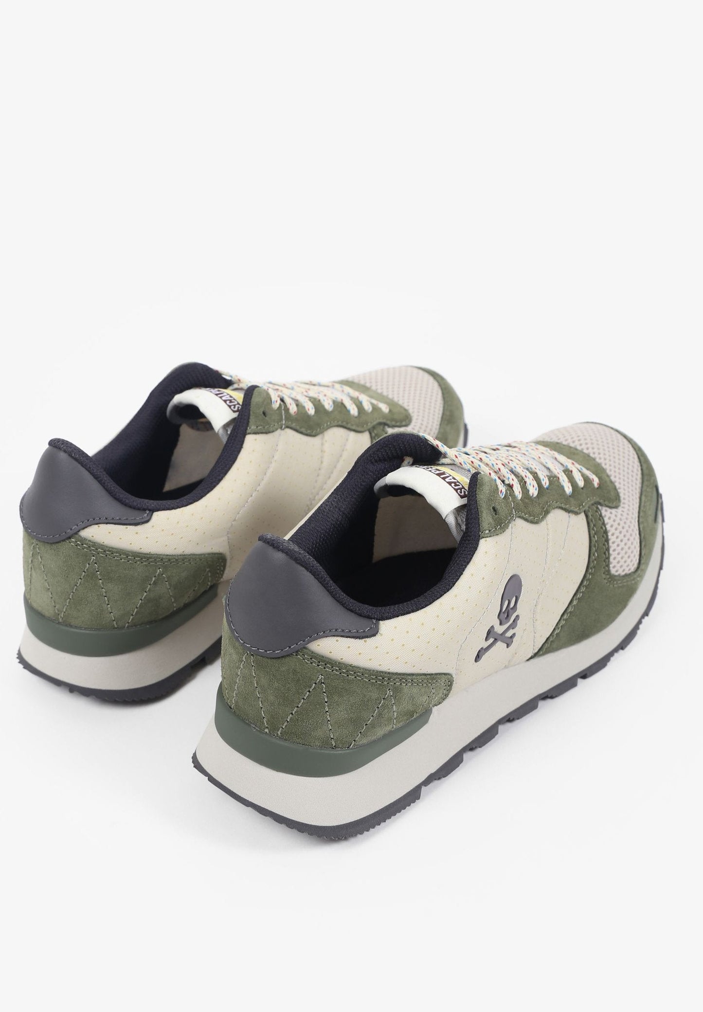 SNEAKERS COMBINADAS PIEL