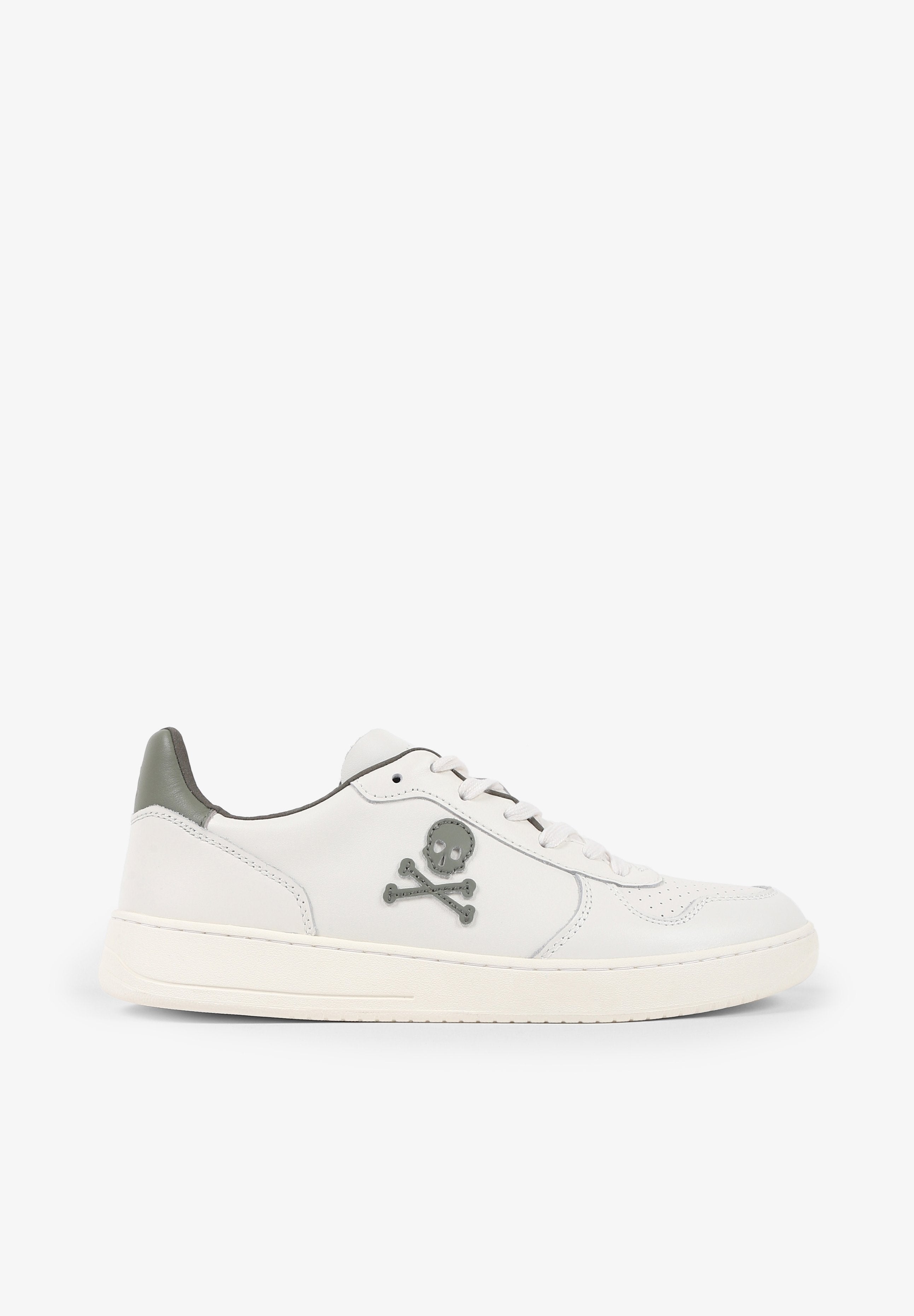 SNEAKERS PIEL DETALLE CONTRASTE