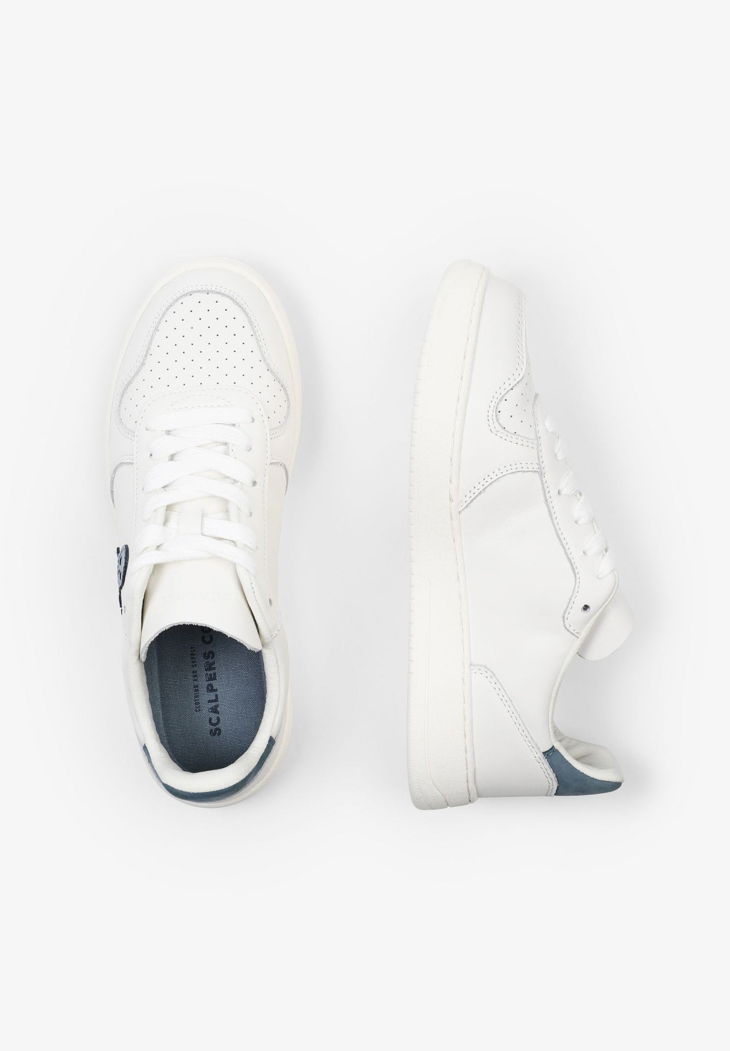 SNEAKERS PIEL DETALLE CONTRASTE