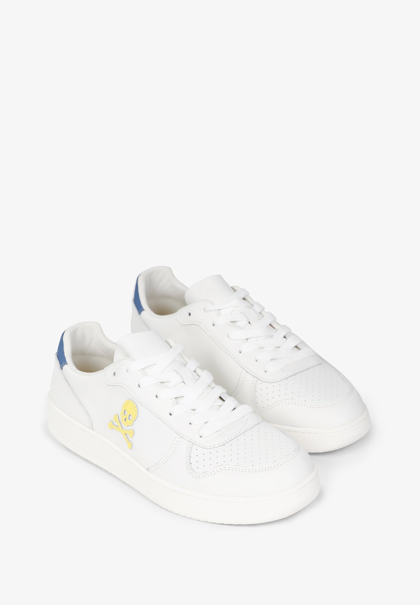 SNEAKERS PIEL DETALLE CONTRASTE