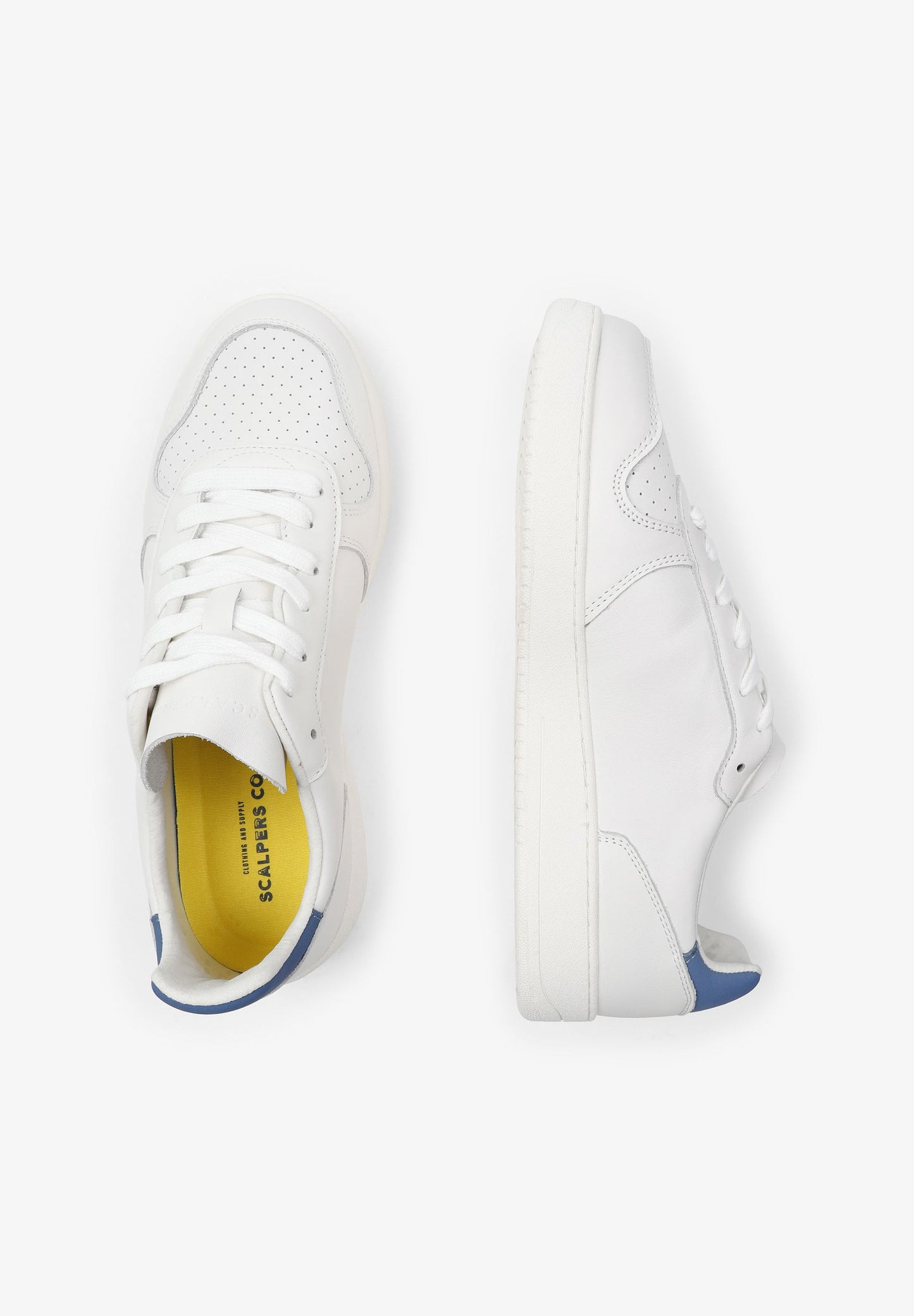 SNEAKERS PIEL DETALLE CONTRASTE