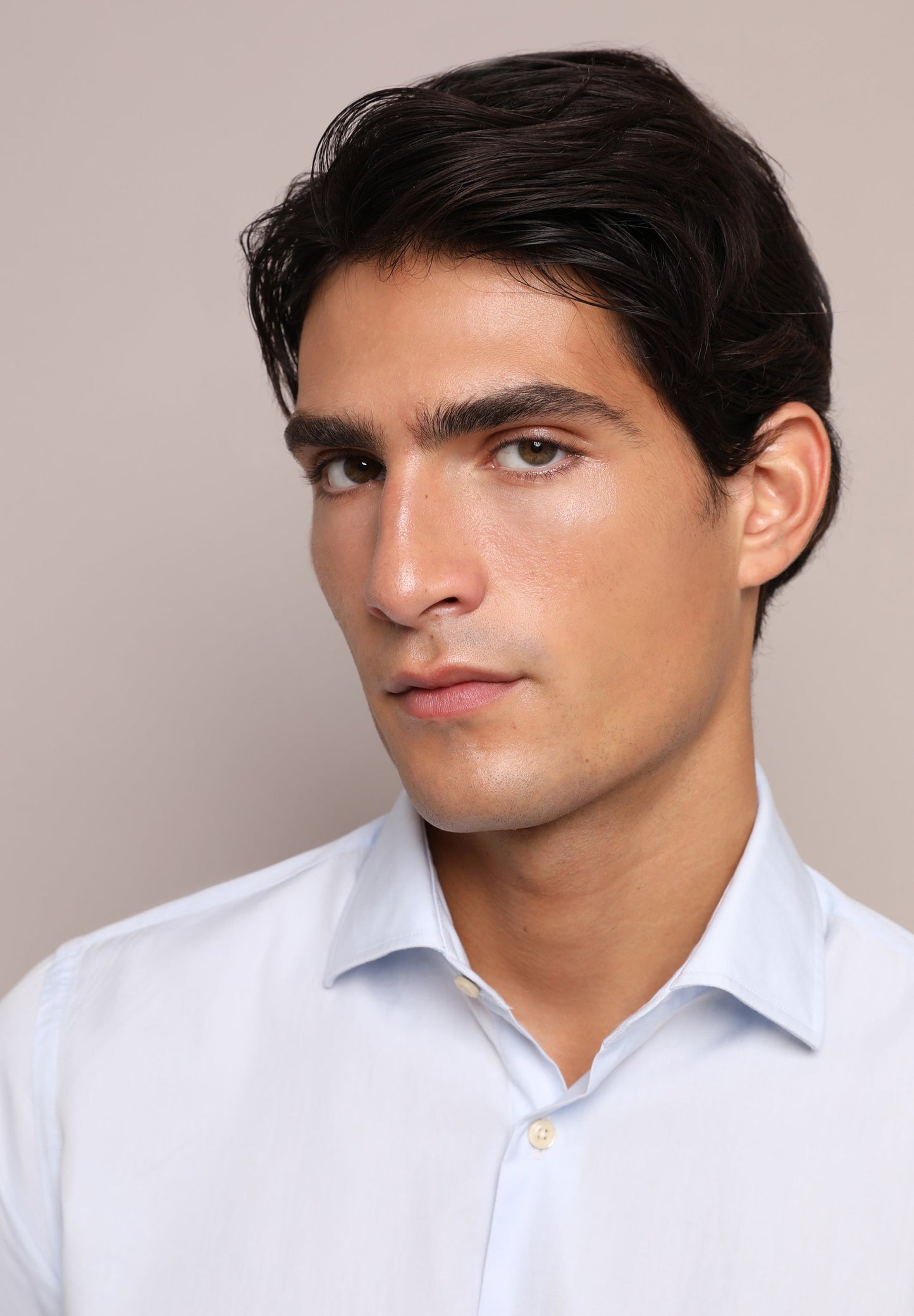 CAMISA VESTIR PUÑO MIXTO