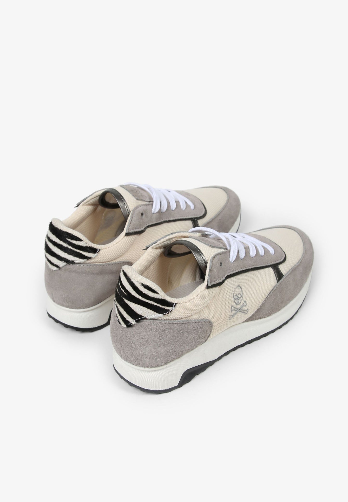 SNEAKERS SUELA ANCHA CEBRA