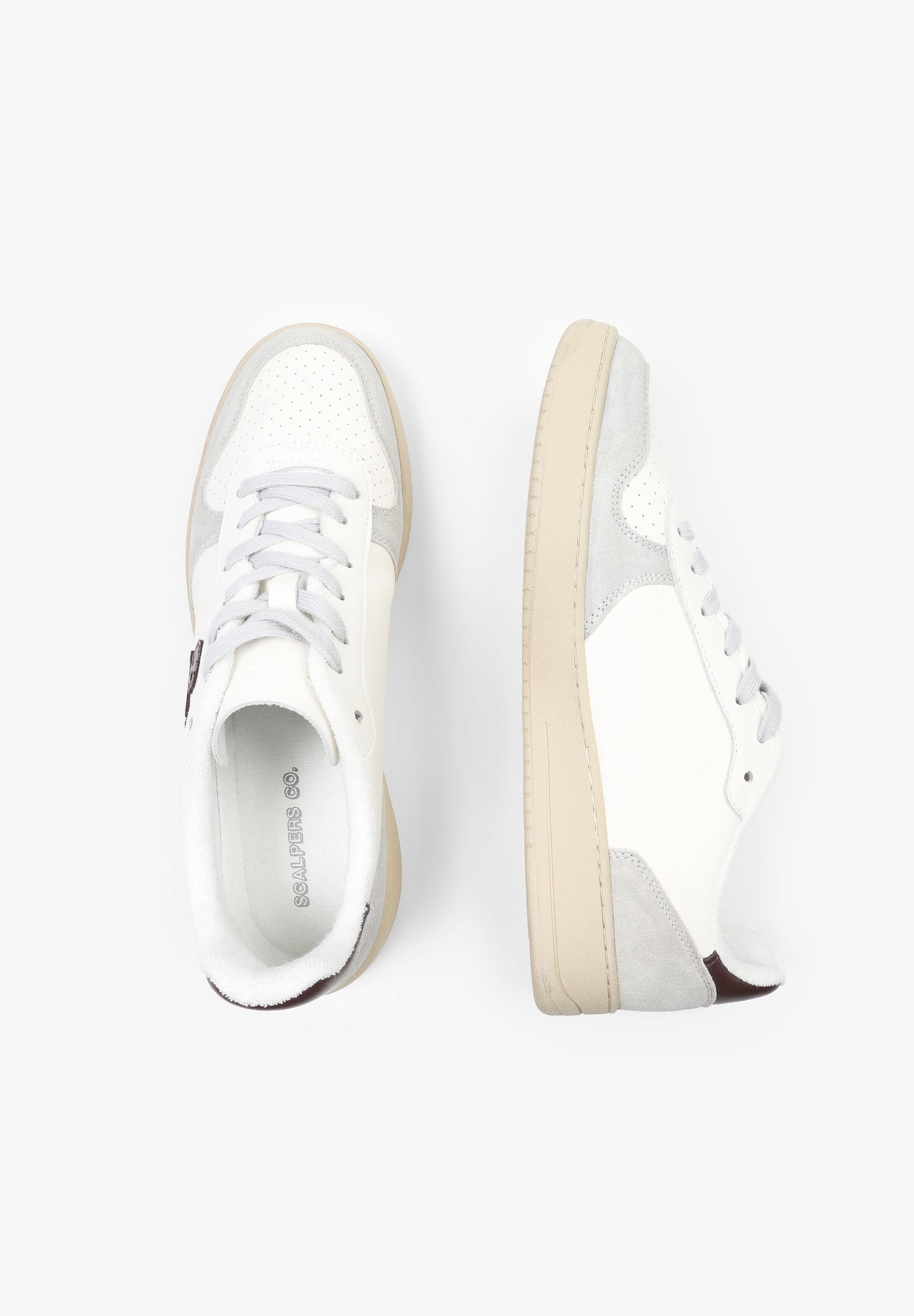 SNEAKERS PIEL DETALLE CONTRASTE